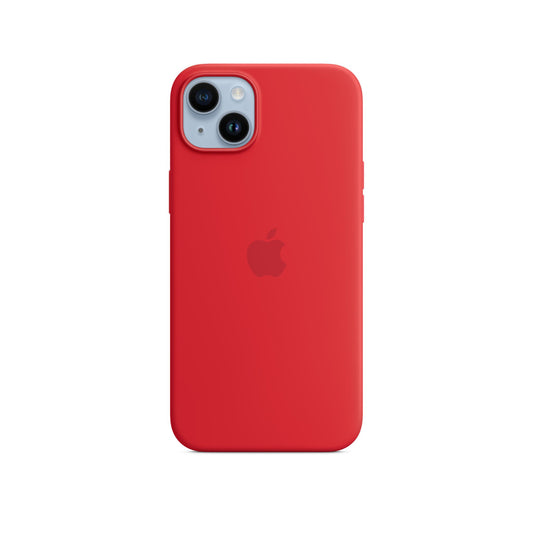 APPLE iPhone 14 Plus Silicone Case with MagSafe - (Product)Red