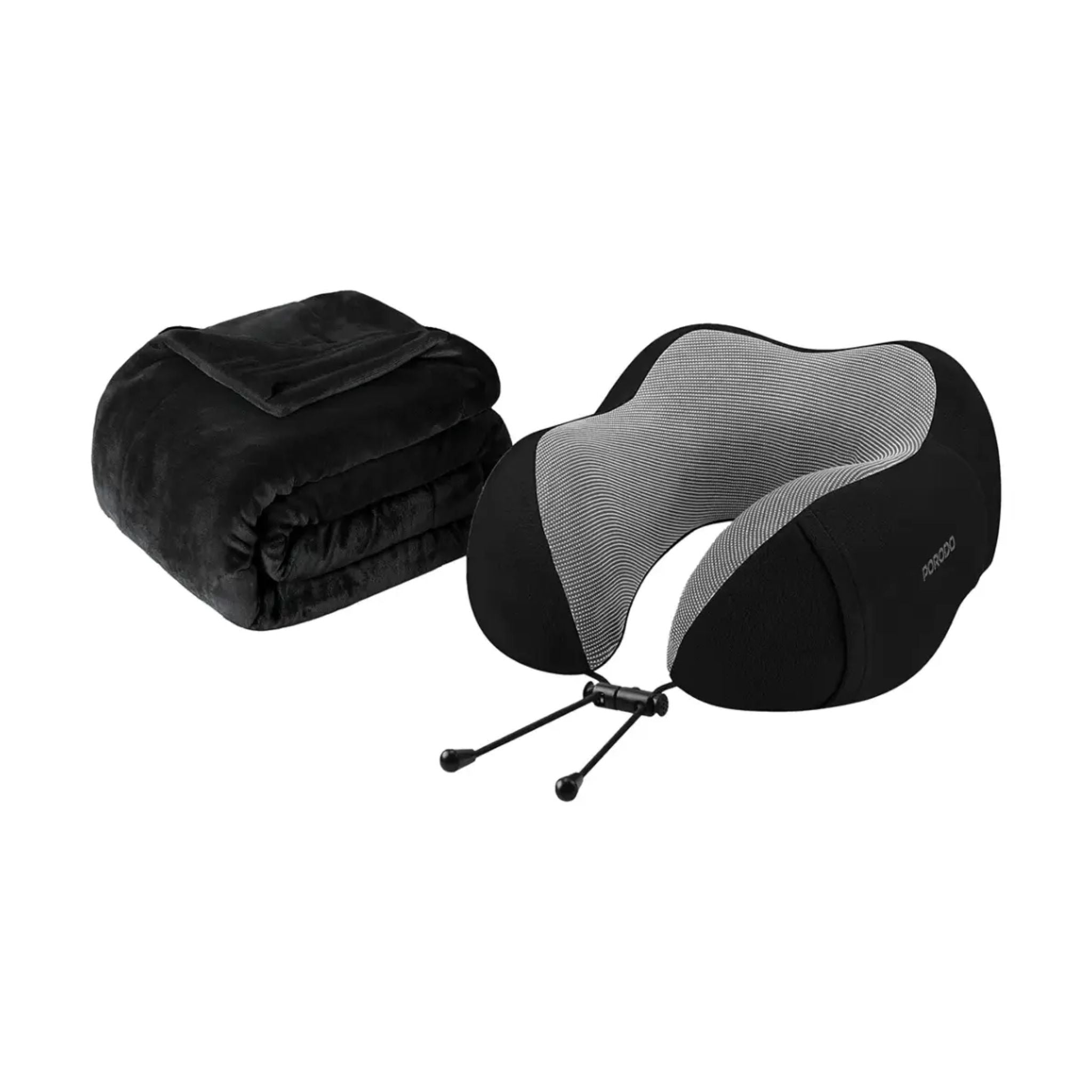 Porodo Lifestyle Travel Comfort Duo - Black
