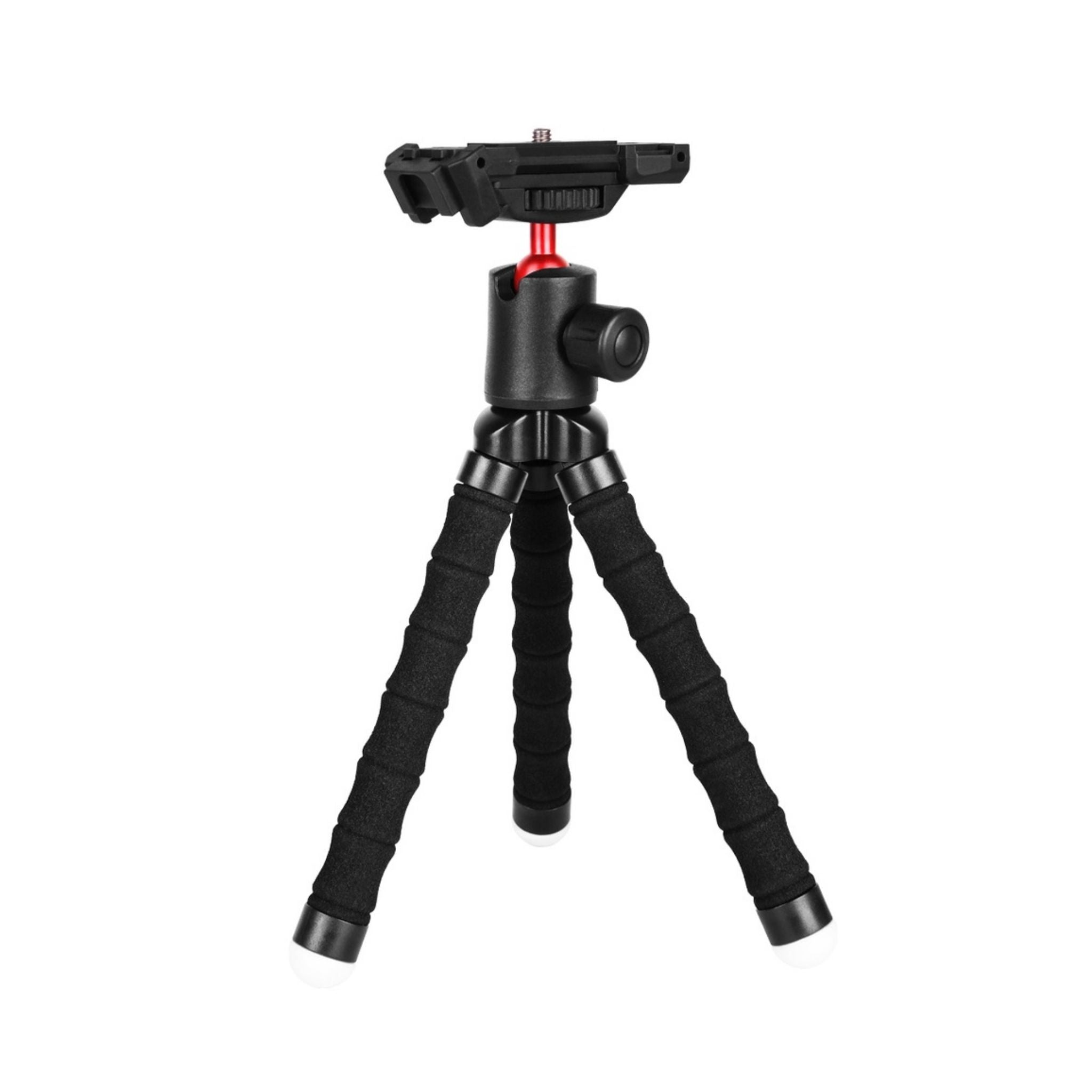 Porodo Table Tripod with Phone Holder - Black