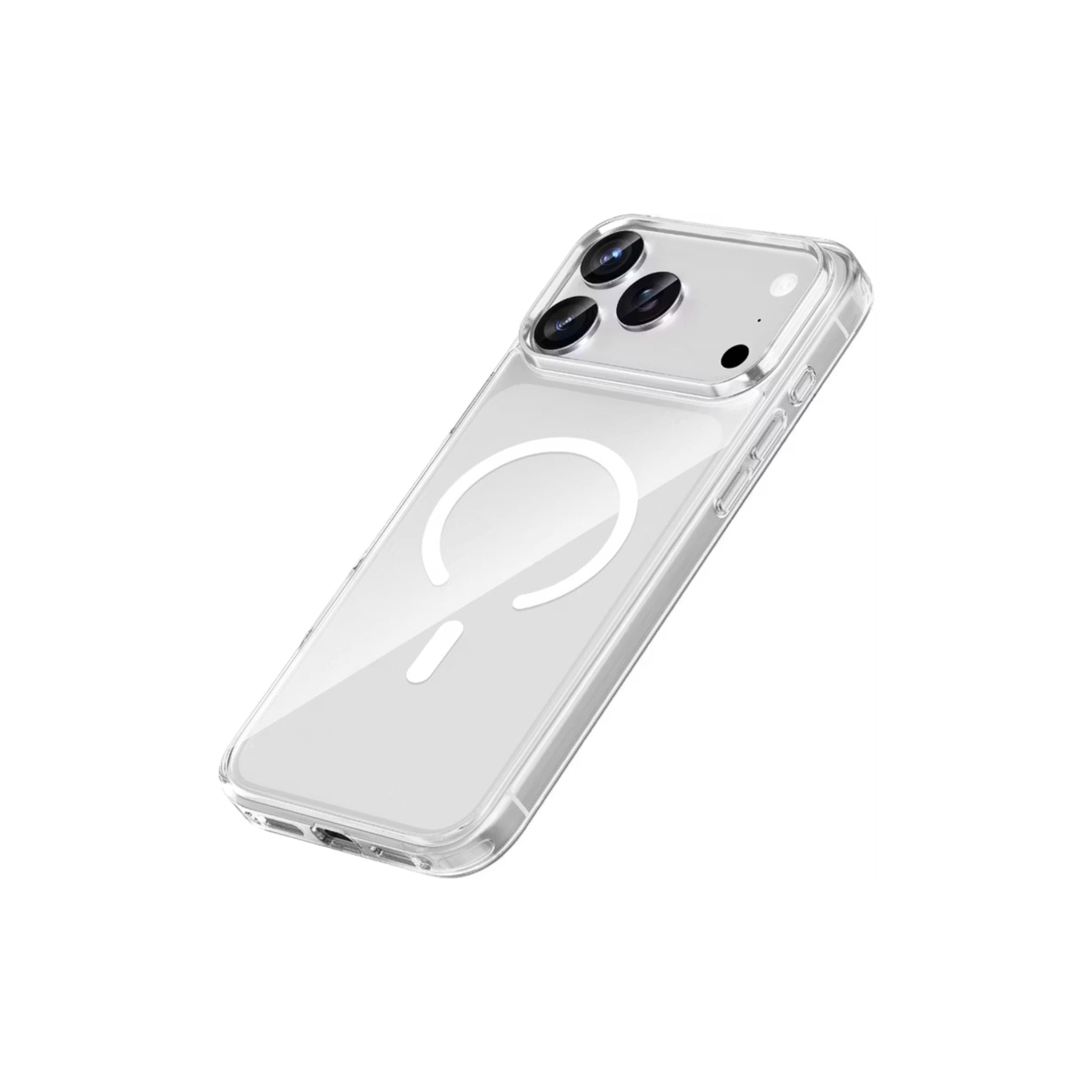 Green Lion MagSafe Crystal Clear Case for iPhone 17 Pro Max, N52 Strong Magnets, Ultra HD Clarity, Camera Protection, Anti-Scratch, Ultra Drop Protection, Precise Cutouts, Military-Level Protection - Clear