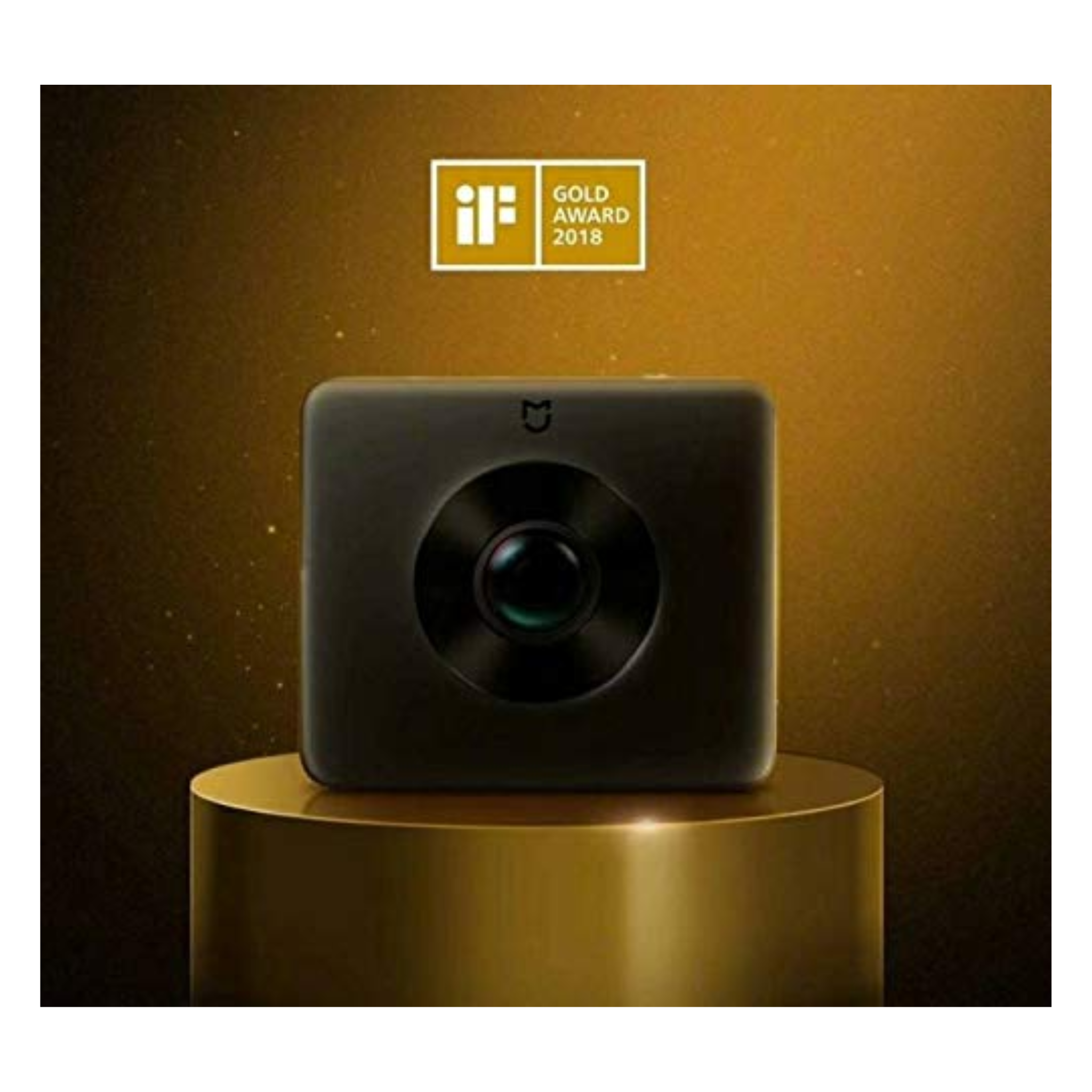 Xiaomi Mi Mi Sphere 23.88MP 3.5K 360 Degree Sports And Action Camera Kit - Black