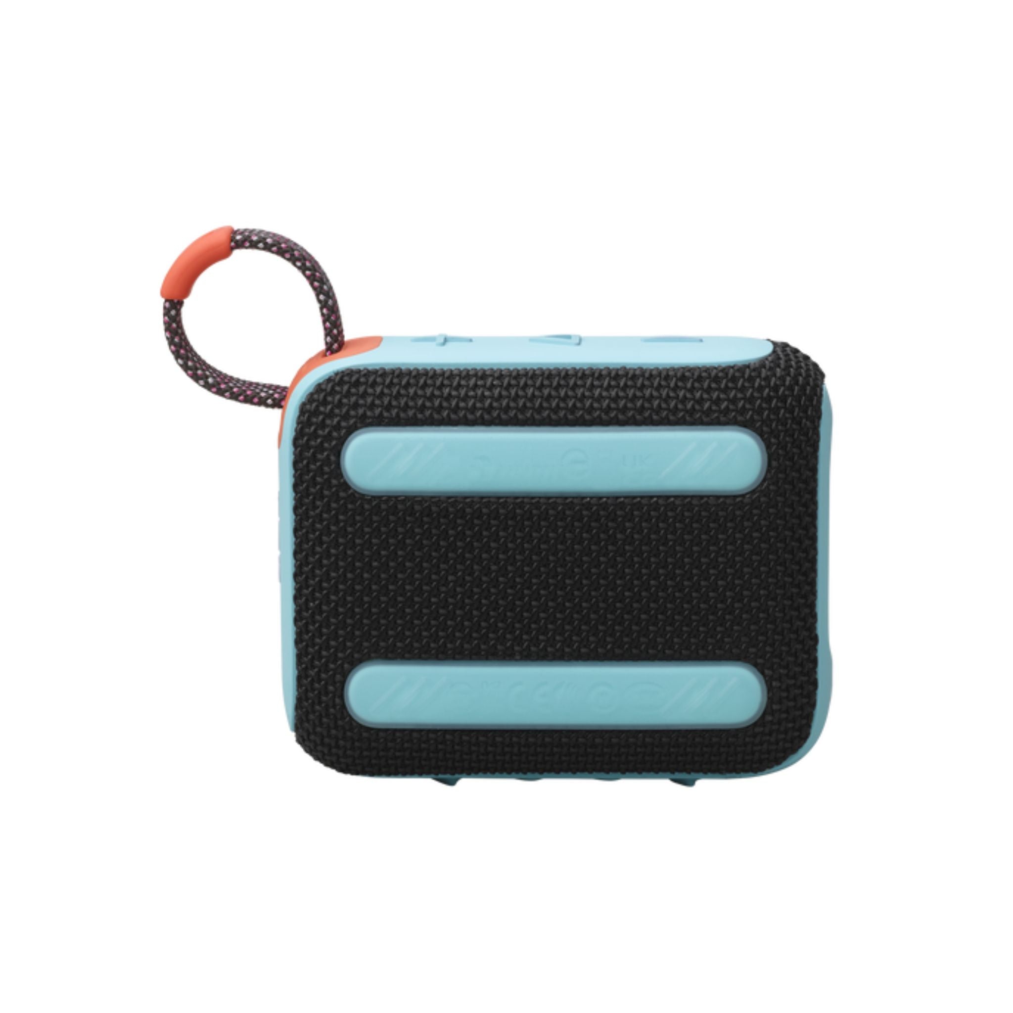 JBL Go4 Portable Wireless Speaker, 7 Hours Music Play Time, Water Proof & Dust Proof, Bluetooth Version 5.3, Rechargeable Battery, Vibrant Color Options, JBL Pro Sound - Black / Orange