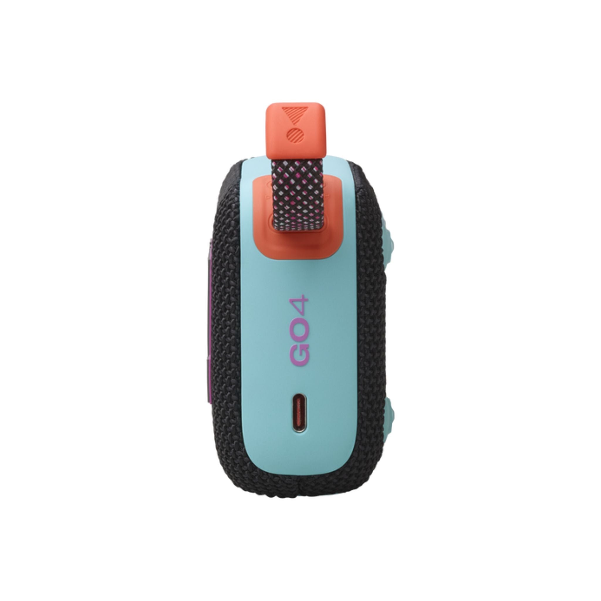 JBL Go4 Portable Wireless Speaker, 7 Hours Music Play Time, Water Proof & Dust Proof, Bluetooth Version 5.3, Rechargeable Battery, Vibrant Color Options, JBL Pro Sound - Black / Orange