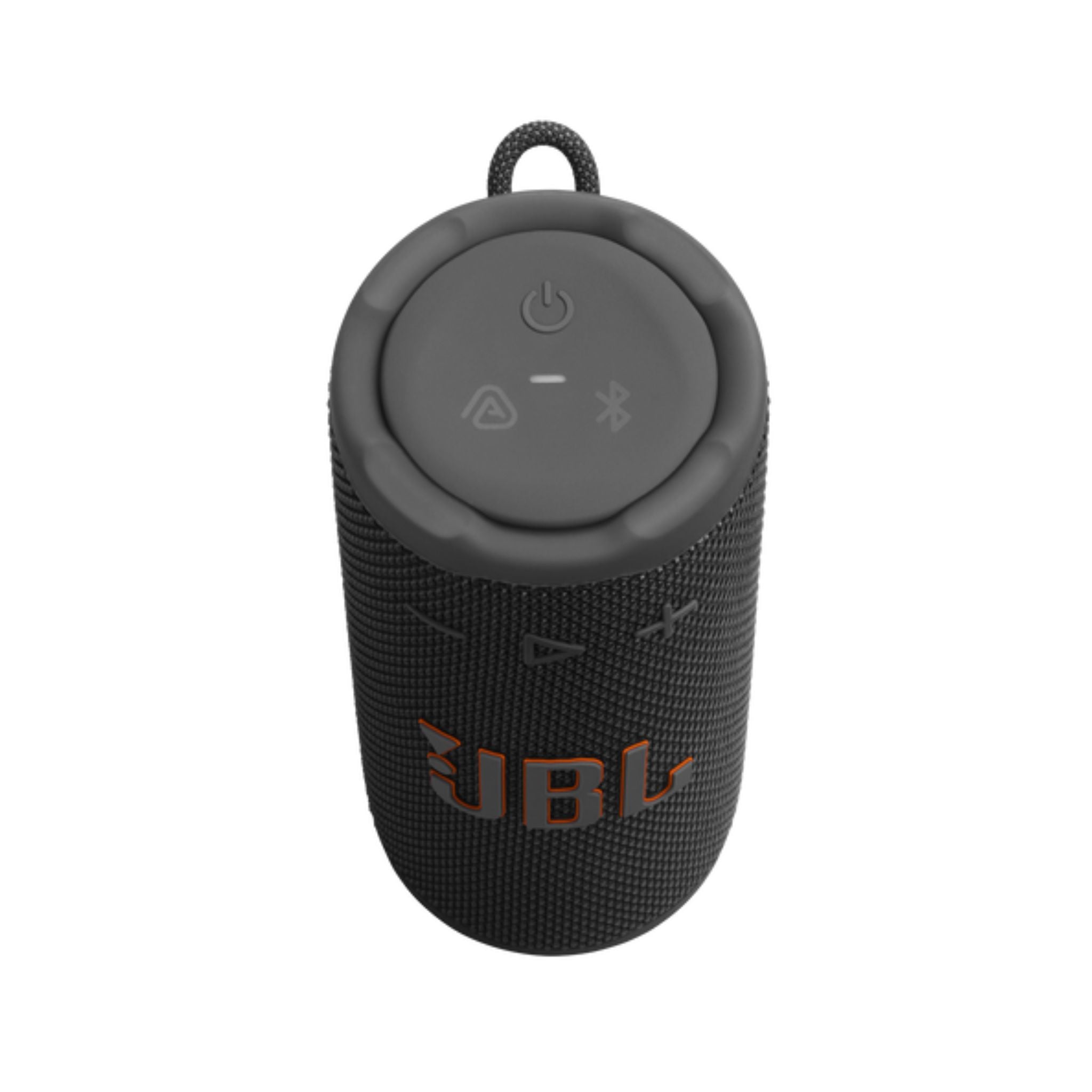 JBL Grip Compact Bluetooth Speaker, JBL Pro Sound with AI Sound Boost, IP68 Waterproof and Dustproof, Ambient Light, Up to 14 Hours Playback, Auracast Multi-Speaker, JBL Portable App, Black