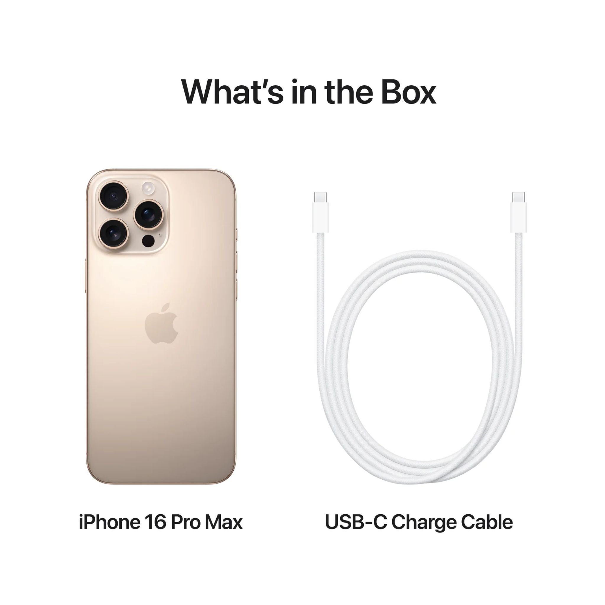 Apple iPhone 16 Pro Max (256 GB) - Desert Titanium (TDRA)