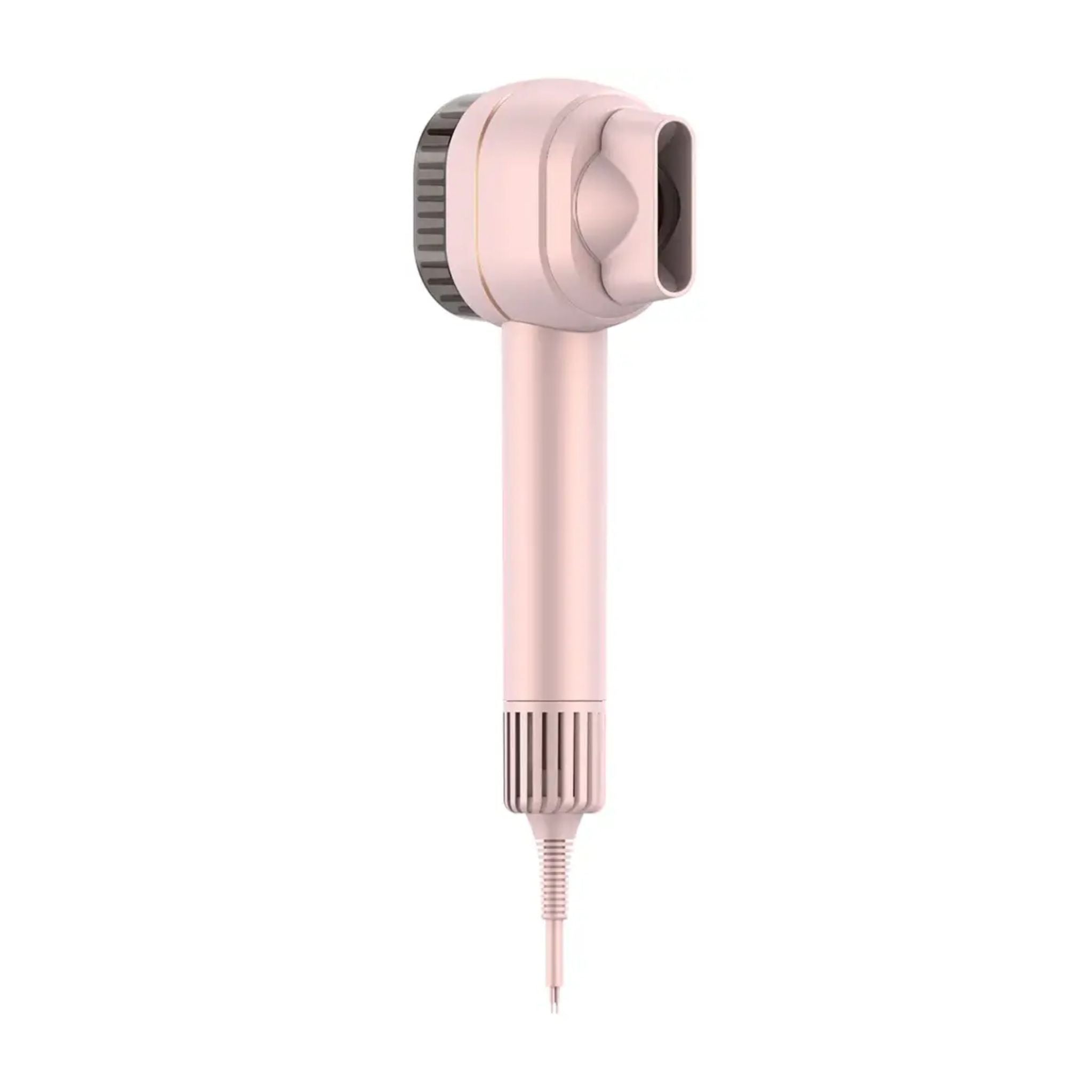 Porodo 2-In-1 Hair Dryer & Straightener Brush with Smart Temperature Control - Pink