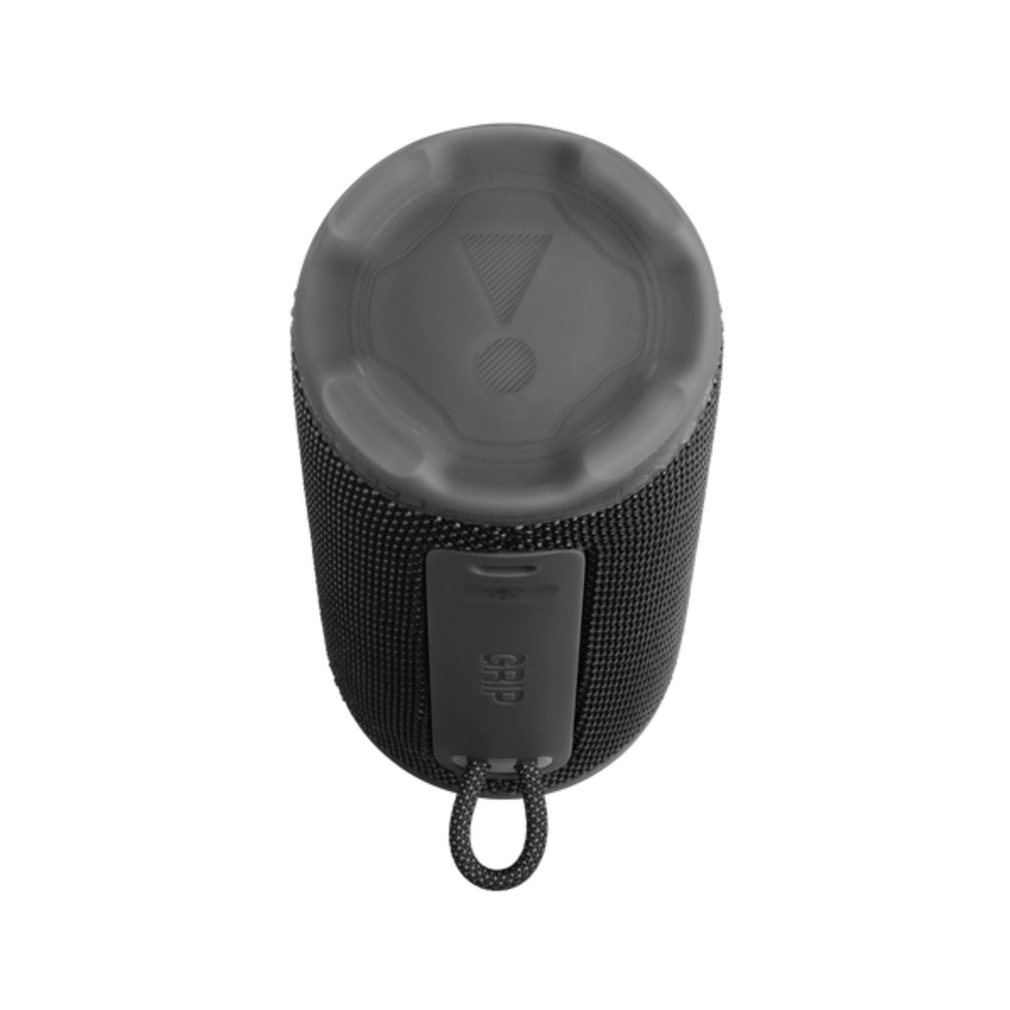 JBL Grip Compact Bluetooth Speaker, JBL Pro Sound with AI Sound Boost, IP68 Waterproof and Dustproof, Ambient Light, Up to 14 Hours Playback, Auracast Multi-Speaker, JBL Portable App, Black