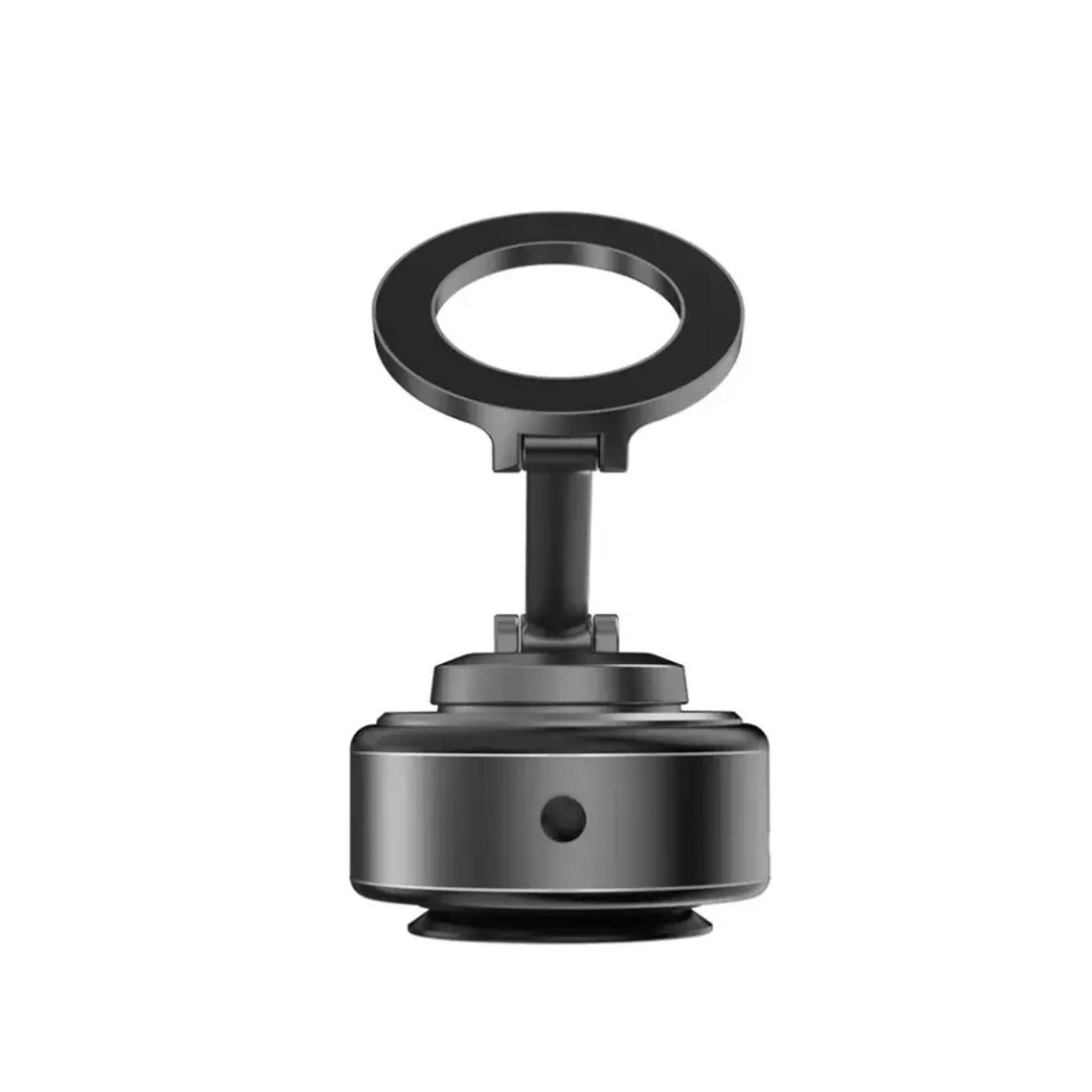 Green Lion GX-31 Auto Suction Phone Holder with 360° Rotation, Strong Suction Cup, 1.5kg Adsorption, One-Hand Operation, MagSafe Compatible, Type-C Charging, 14 Days Working Time - Matte Black