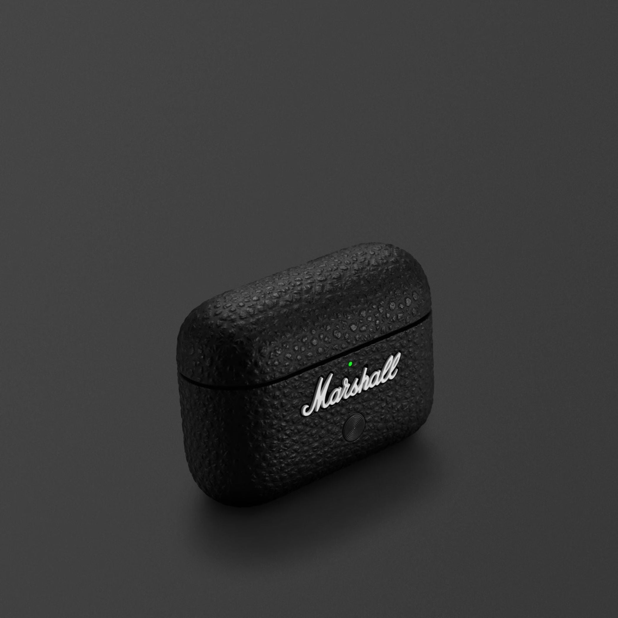 Marshall Motif II Wireless Earbuds with ANC, Touch Controls, Up to 30 Hours Playtime, Fast Charge, Water Resistant, Wireless Charging Compatible, Marshall Signature Sound - Black