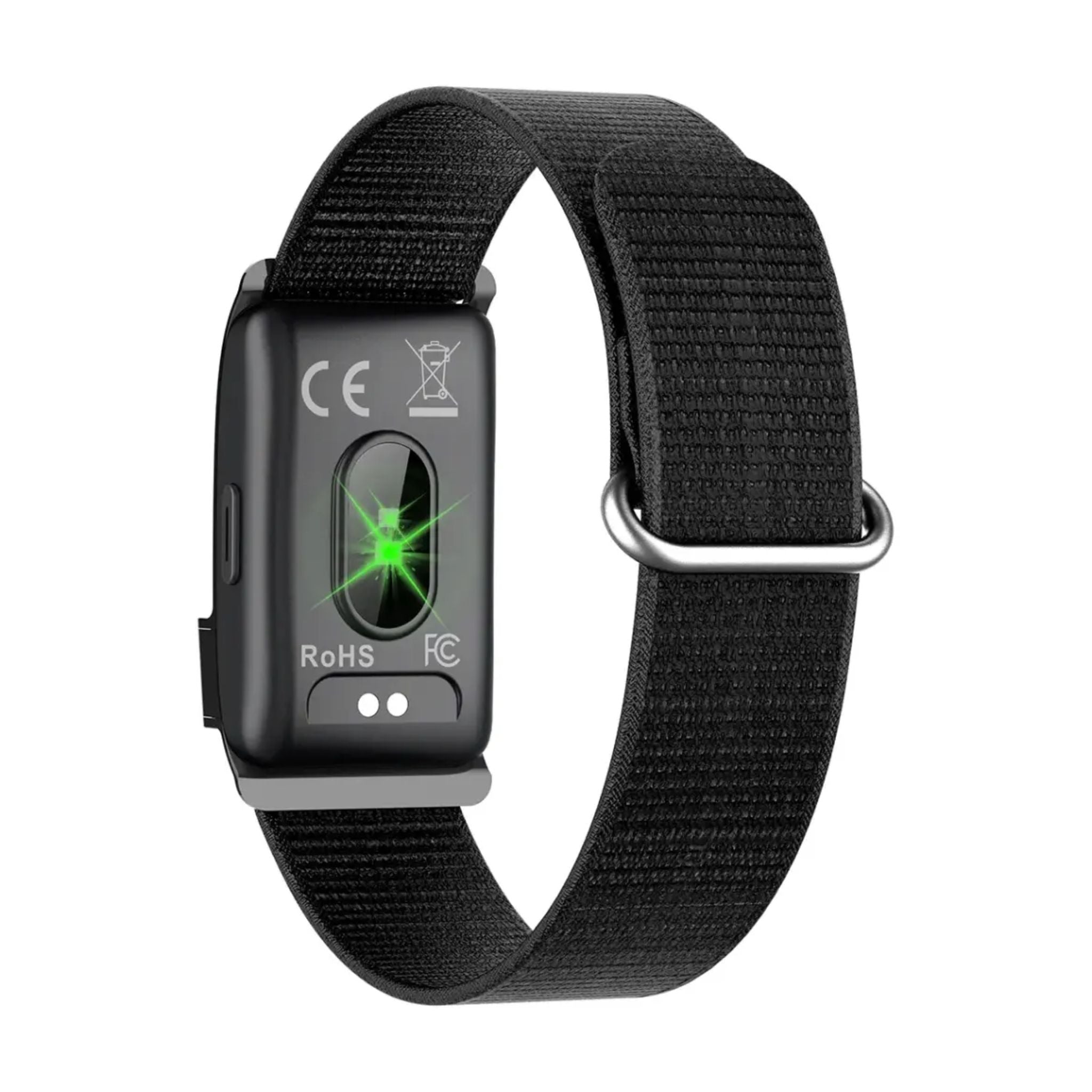Porodo Trackfit Pro Smart Bracelet Fitness Tracker with Display App - Black