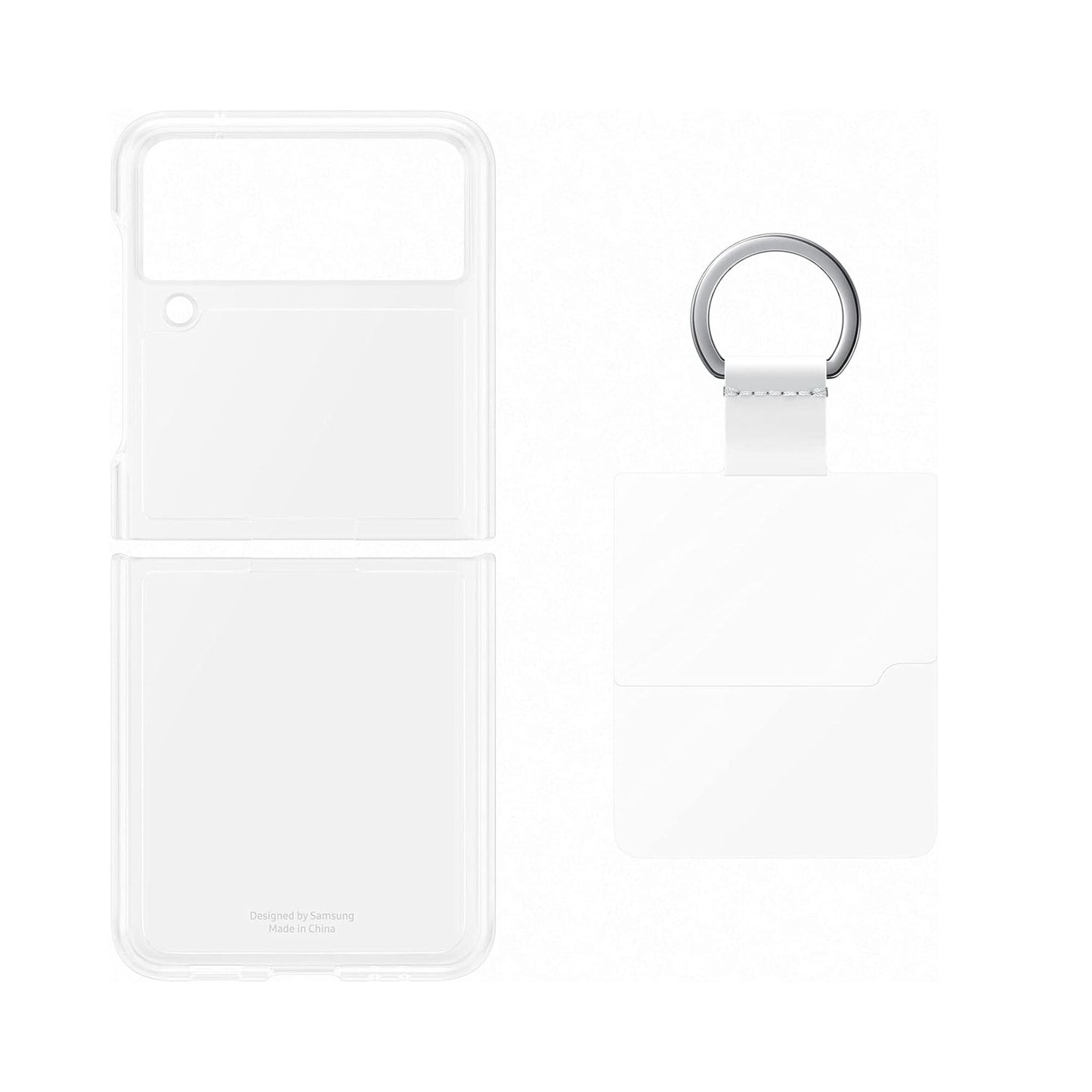 SAMSUNG Flip 3 Clear Cover Transparent,