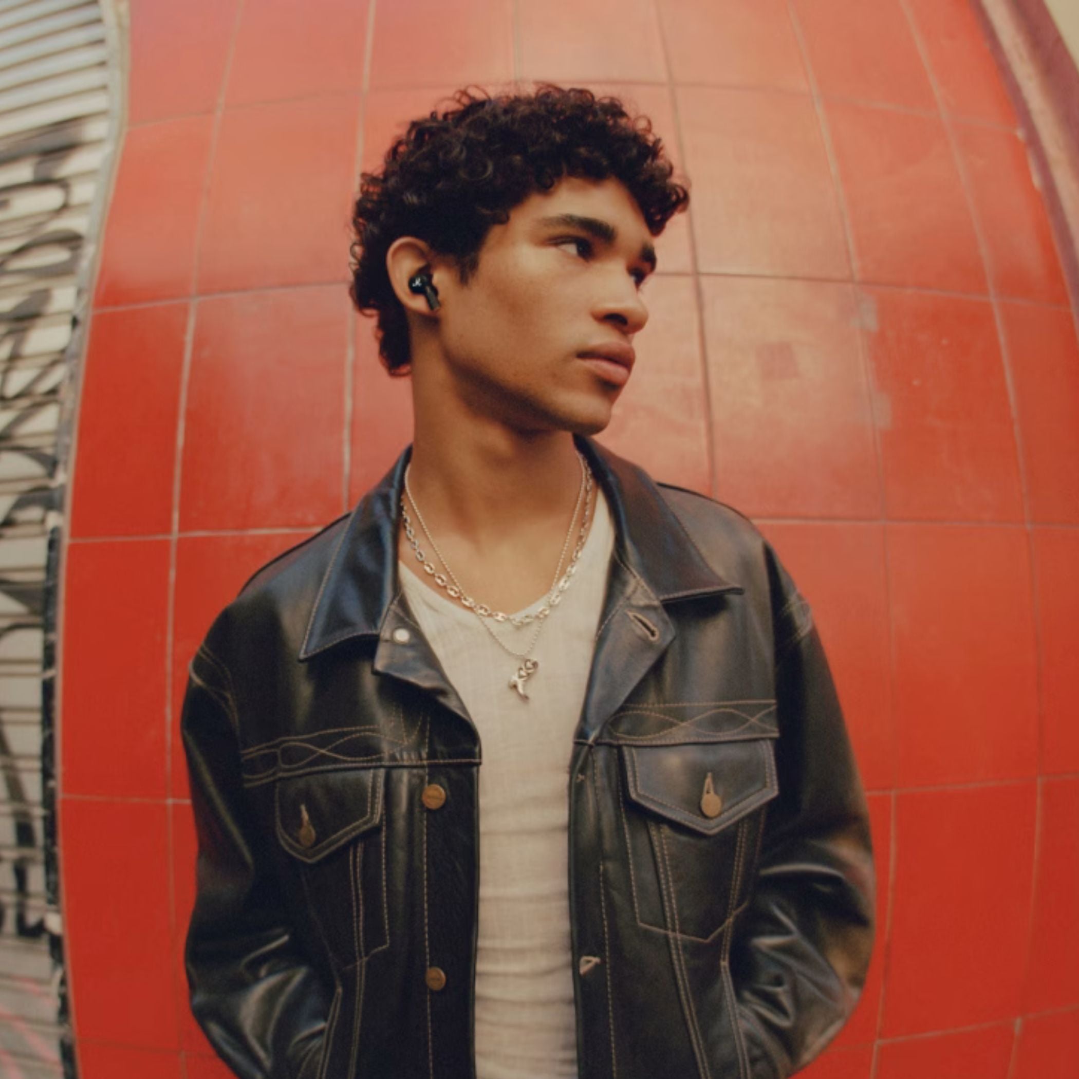 Marshall Motif II Wireless Earbuds with ANC, Touch Controls, Up to 30 Hours Playtime, Fast Charge, Water Resistant, Wireless Charging Compatible, Marshall Signature Sound - Black