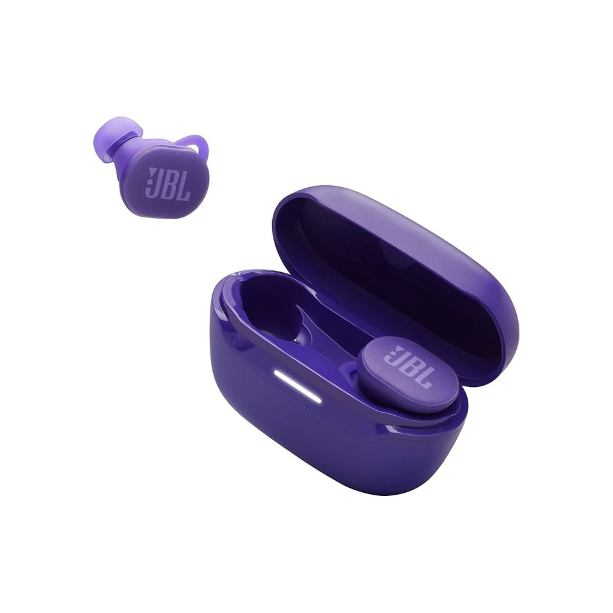 JBL Endurance Race 2, True Wireless Bluetooth Earbuds, 48 hrs Battery, IP68 Water and Dust Resistance, Noise Cancellation, Pure Bass Sound, Smart Ambient, Sports Modes- Purple