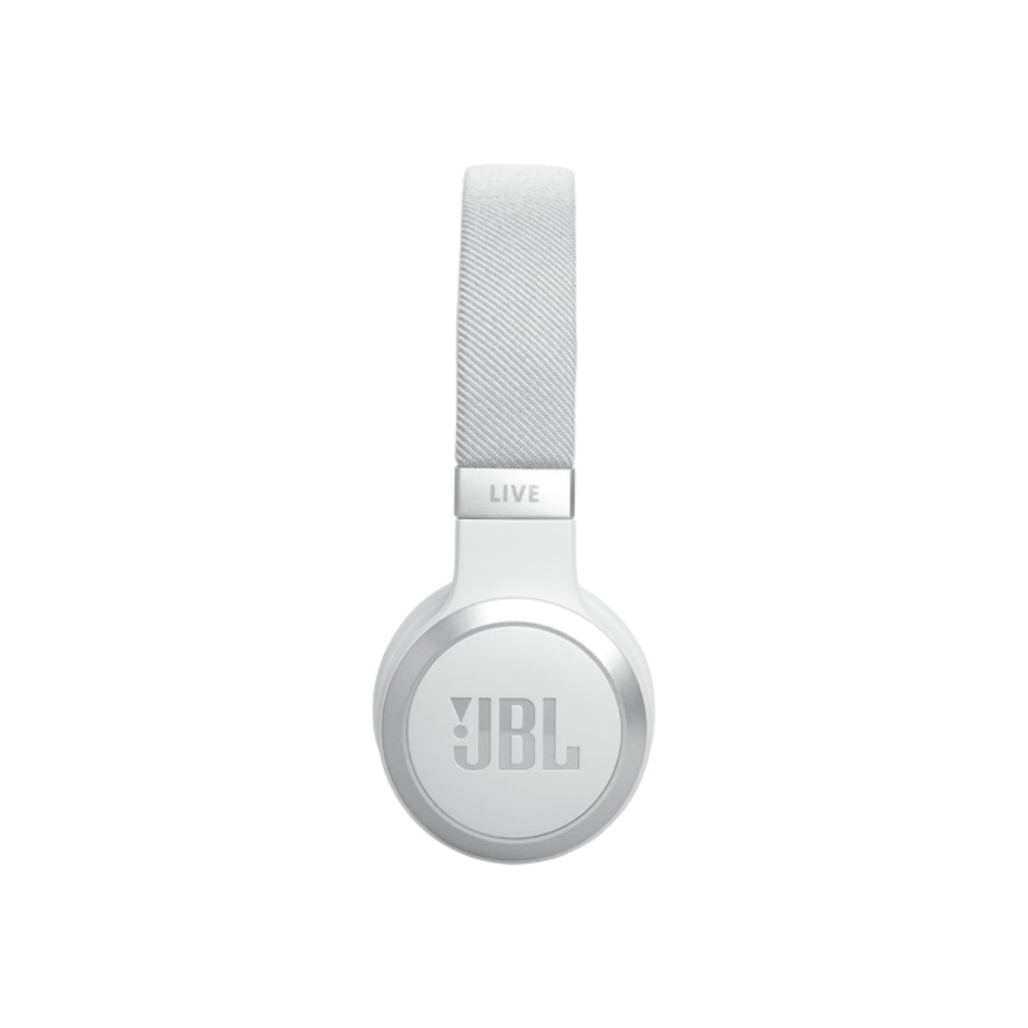 JBL LIVE 670NC Wireless On-Ear Headphones with True Adaptive Noise Cancelling Wireless Over-Ear Headphones, Pure Bass Sound, Smart Ambient, Bluetooth 5.3, Le Audio, VoiceAware, 64H Battery, White