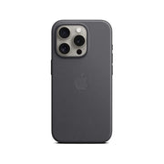 APPLE iPhone 15 Pro FineWoven Case with MagSafe - Black 