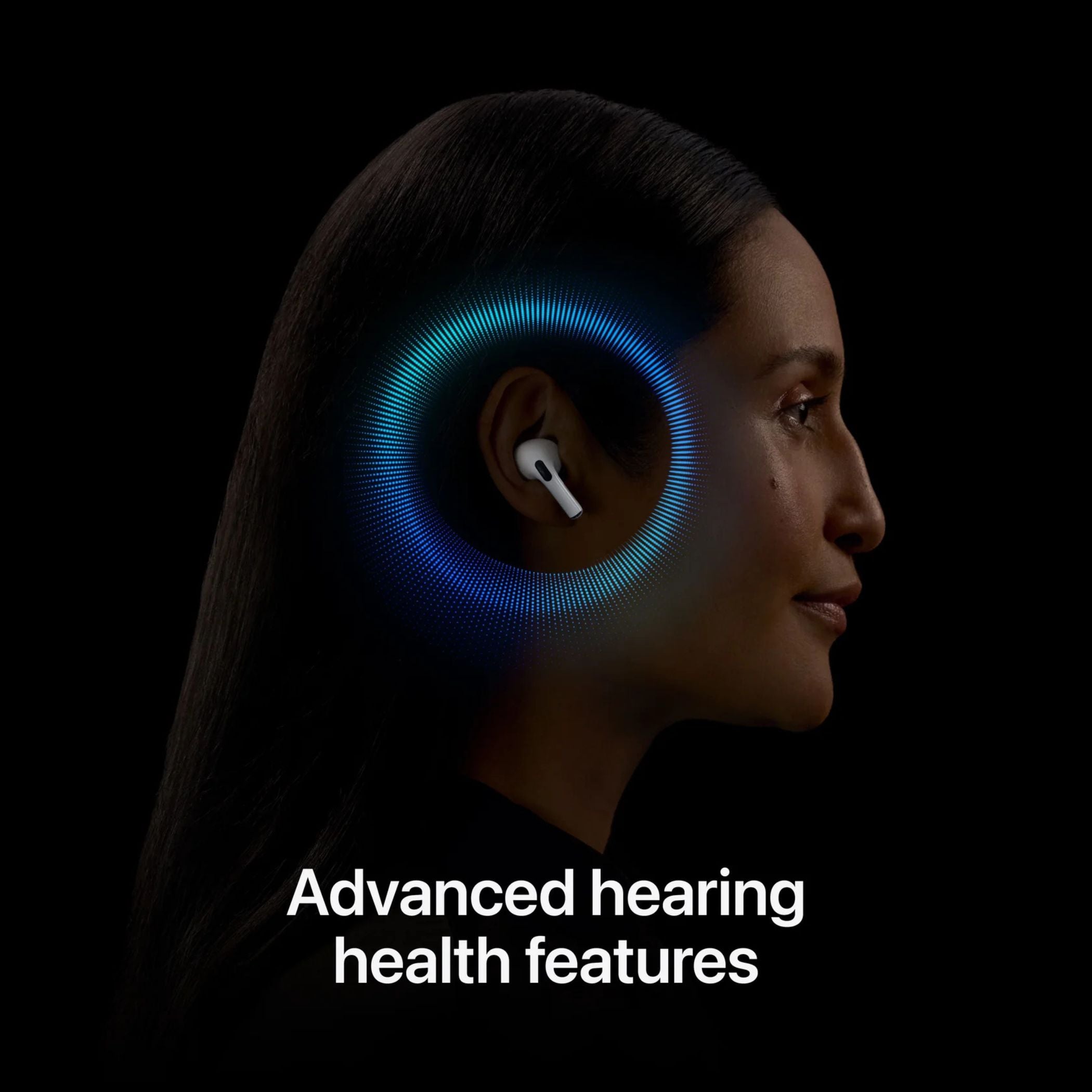 Apple AirPods Pro 2 Wireless Earbuds, Bluetooth Headphones, Active Noise Cancellation, Hearing Aid Feature, Transparency, Personalized Spatial Audio, High-Fidelity Sound, H2 Chip, USB-C Charging - White