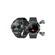 Haino Teko Germany ST-3_ Watch Buds_4GB MP3 Speaker_Voice Recorder_Amolded Display-Black