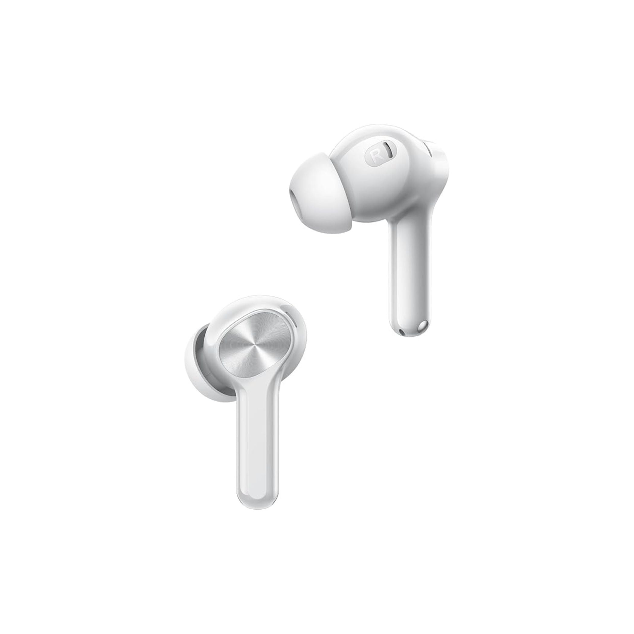 Realme Buds T200 Lite Bluetooth Earbuds, 48H Playback, AI ENC Noise Cancellation, Fast Charging, Gaming Mode, Google Fast Pair, IPX4 Water Resistant, with Mic – Storm Grey