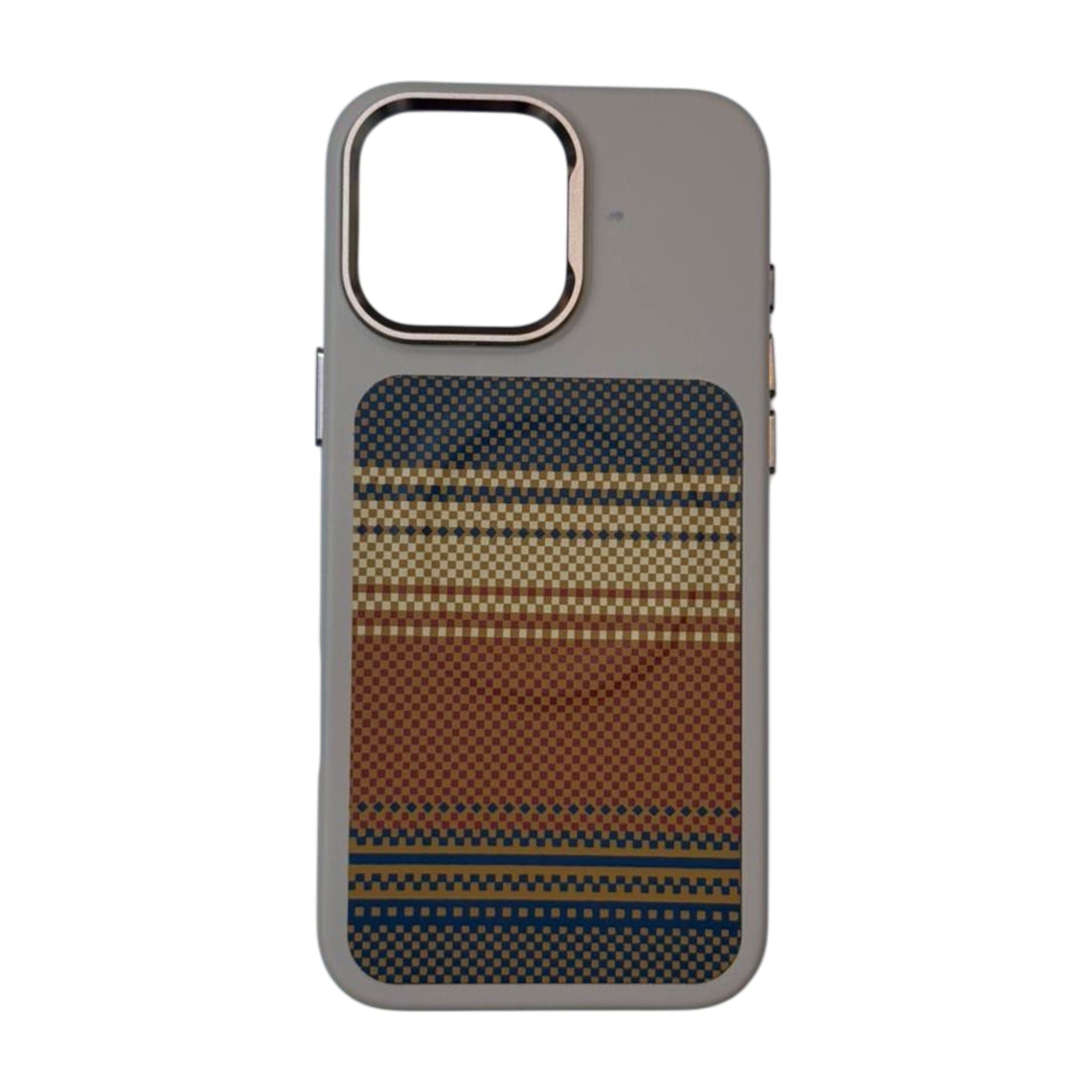 Maxora Geometric Checkered Phone Case For Iphone 16 Pro Max