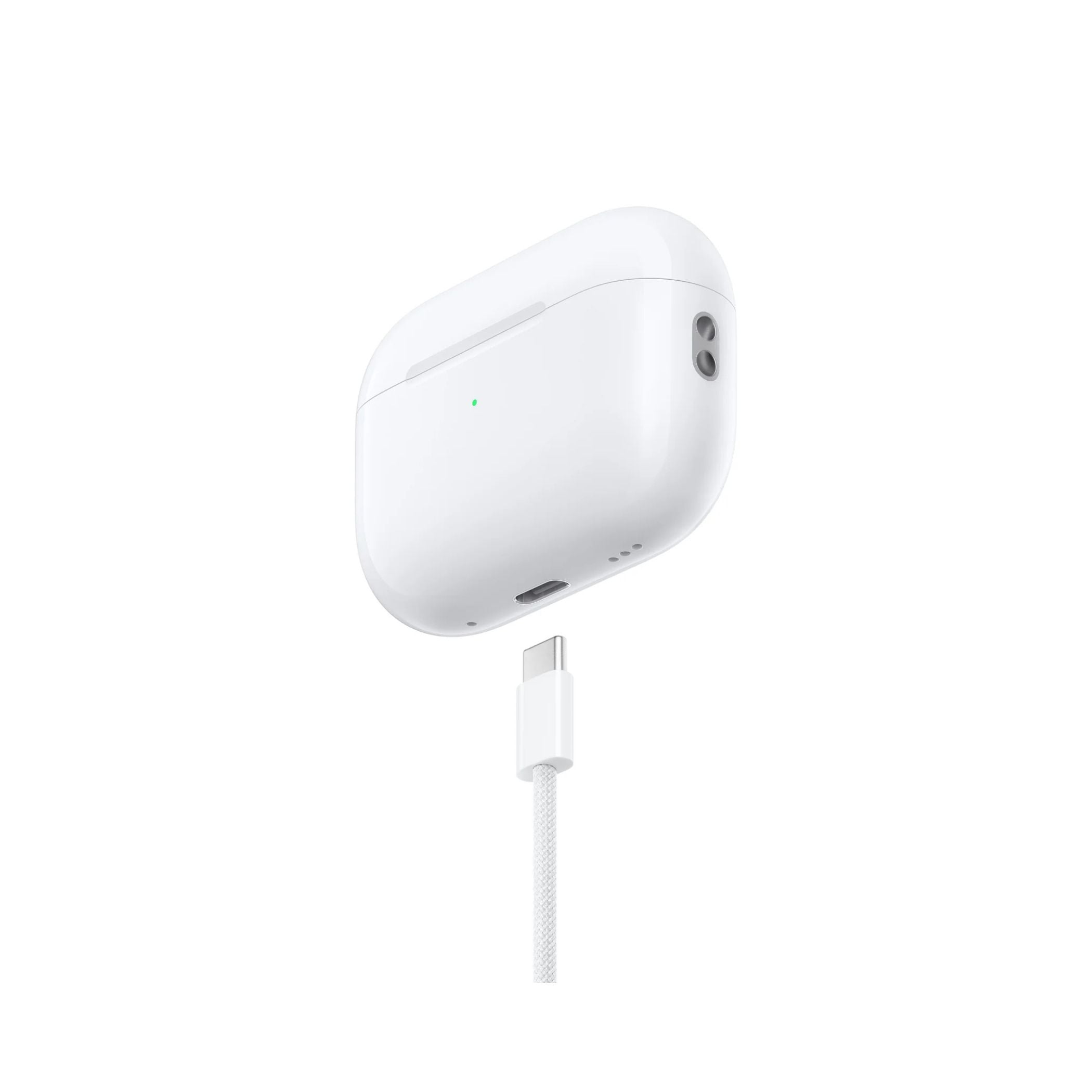 Apple AirPods Pro 2 Wireless Earbuds, Bluetooth Headphones, Active Noise Cancellation, Hearing Aid Feature, Transparency, Personalized Spatial Audio, High-Fidelity Sound, H2 Chip, USB-C Charging - White