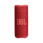 JBL Grip Compact Bluetooth Speaker, JBL Pro Sound with AI Sound Boost, IP68 Waterproof and Dustproof, Ambient Light, Up to 14 Hours Playback, Auracast Multi-Speaker, JBL Portable App, Red