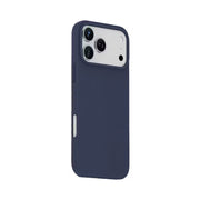 Navy blue phone case on a white background