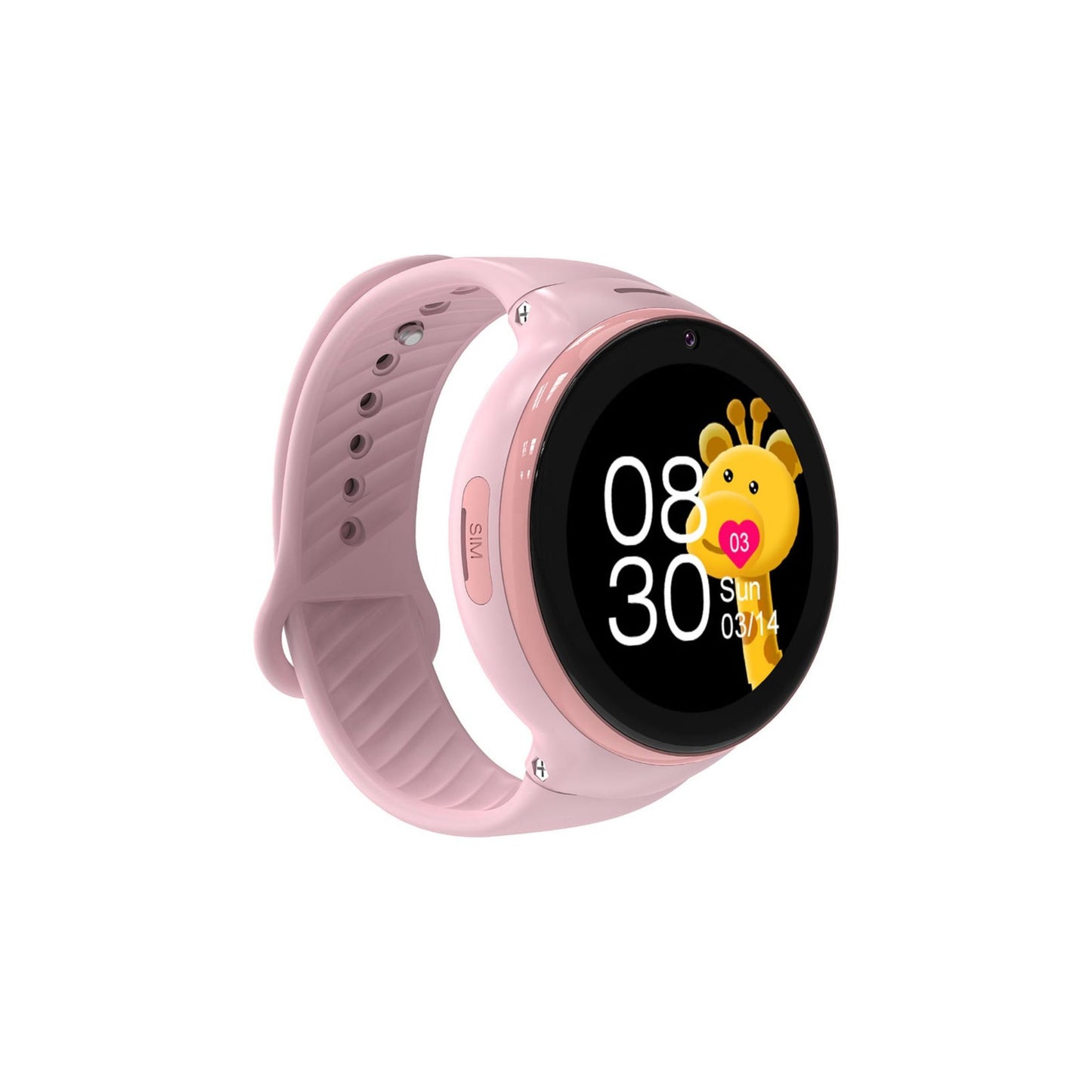 Porodo Kids 4G Smart Watch Android OS With WhatsApp_Pink