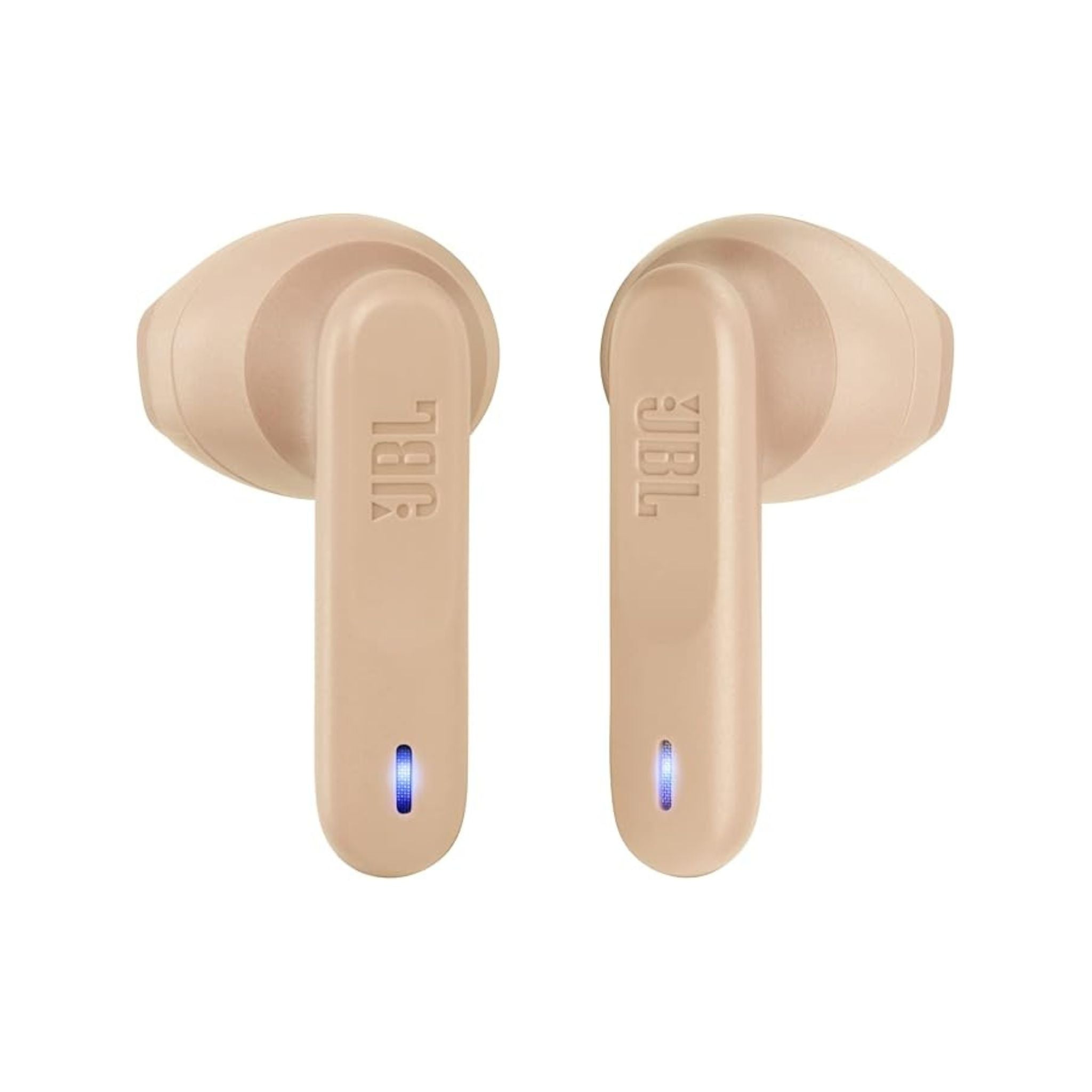 JBL Wave Flex True Wireless Earbuds, Deep Base Sound, Comfortable Fit, 32H Battery, Smart Ambient + Talkthru, Hands-Free Call, VoiceAware, Water and Dust Resistant - Beige