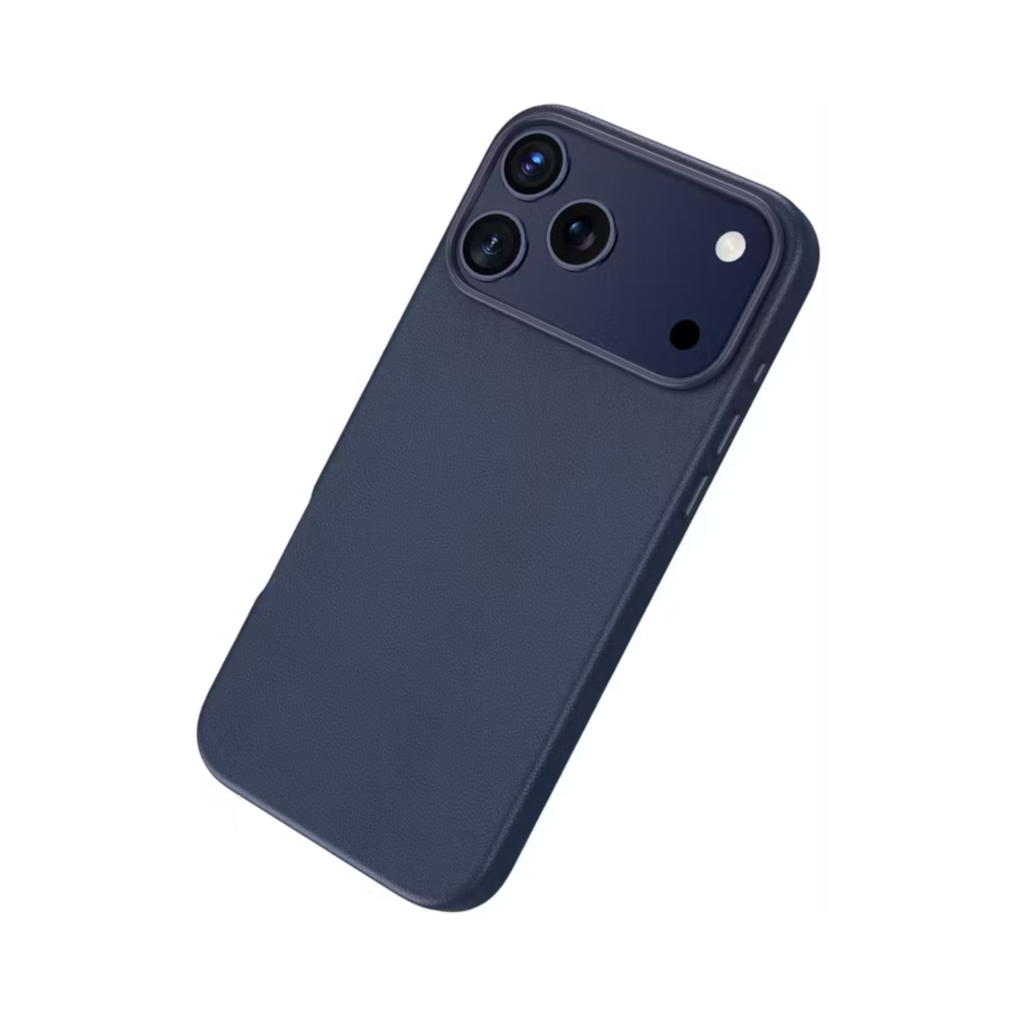 Green Lion Leather MagSafe Case for iPhone 17 Pro, Drop & Camera Protection, Anti-Scratch, Comfortable Grip - Blue