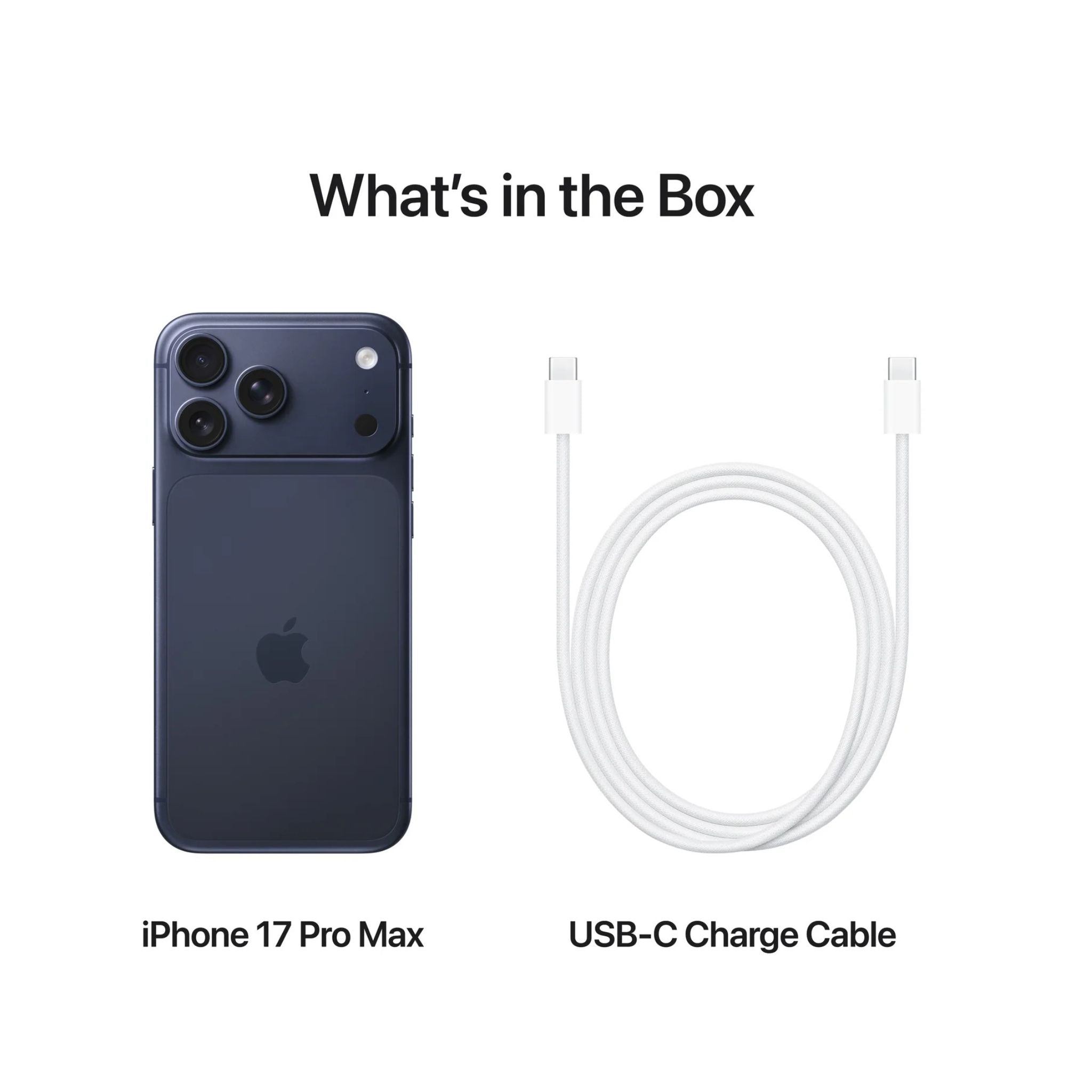 Apple iPhone 17 Pro Max 256 GB 5G (eSim only) With FaceTime - International Version -Deep Blue