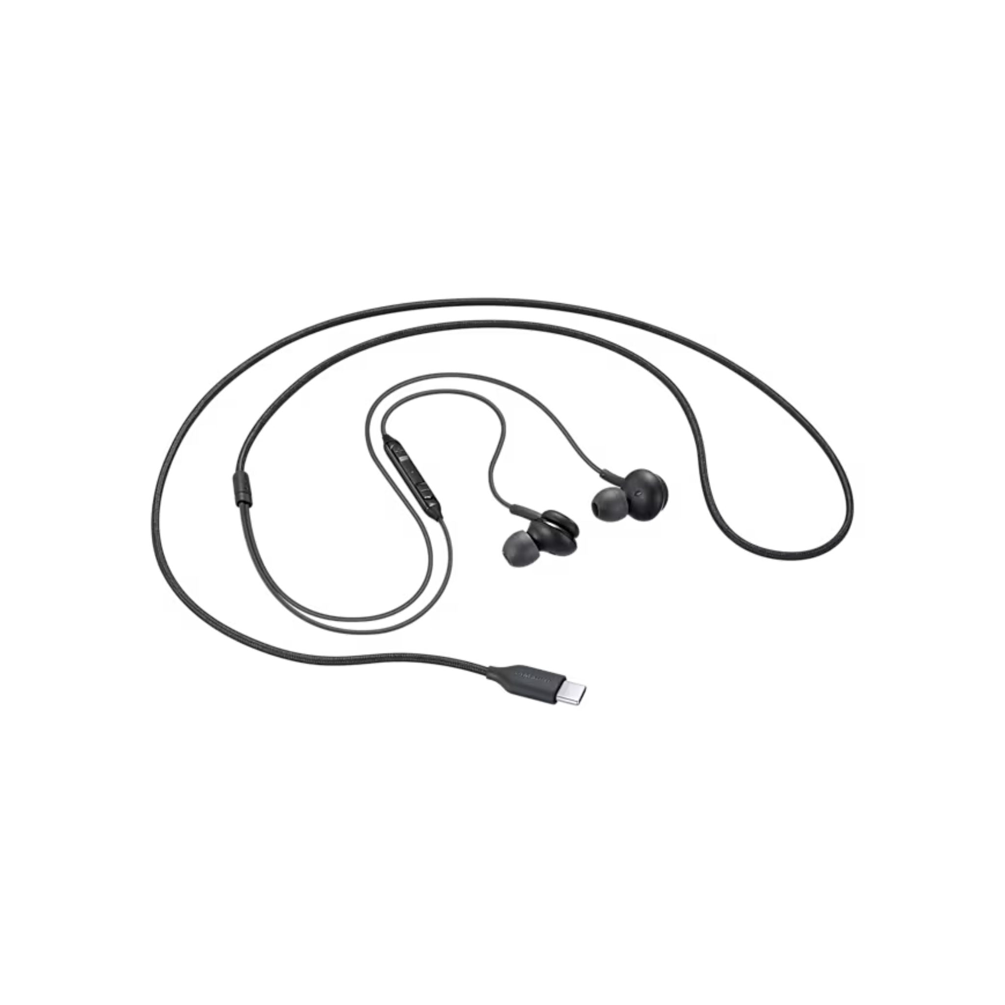 SAMSUNG Earphones USB Type-C, Sound by AKG, In-ear Headset Black, Wired