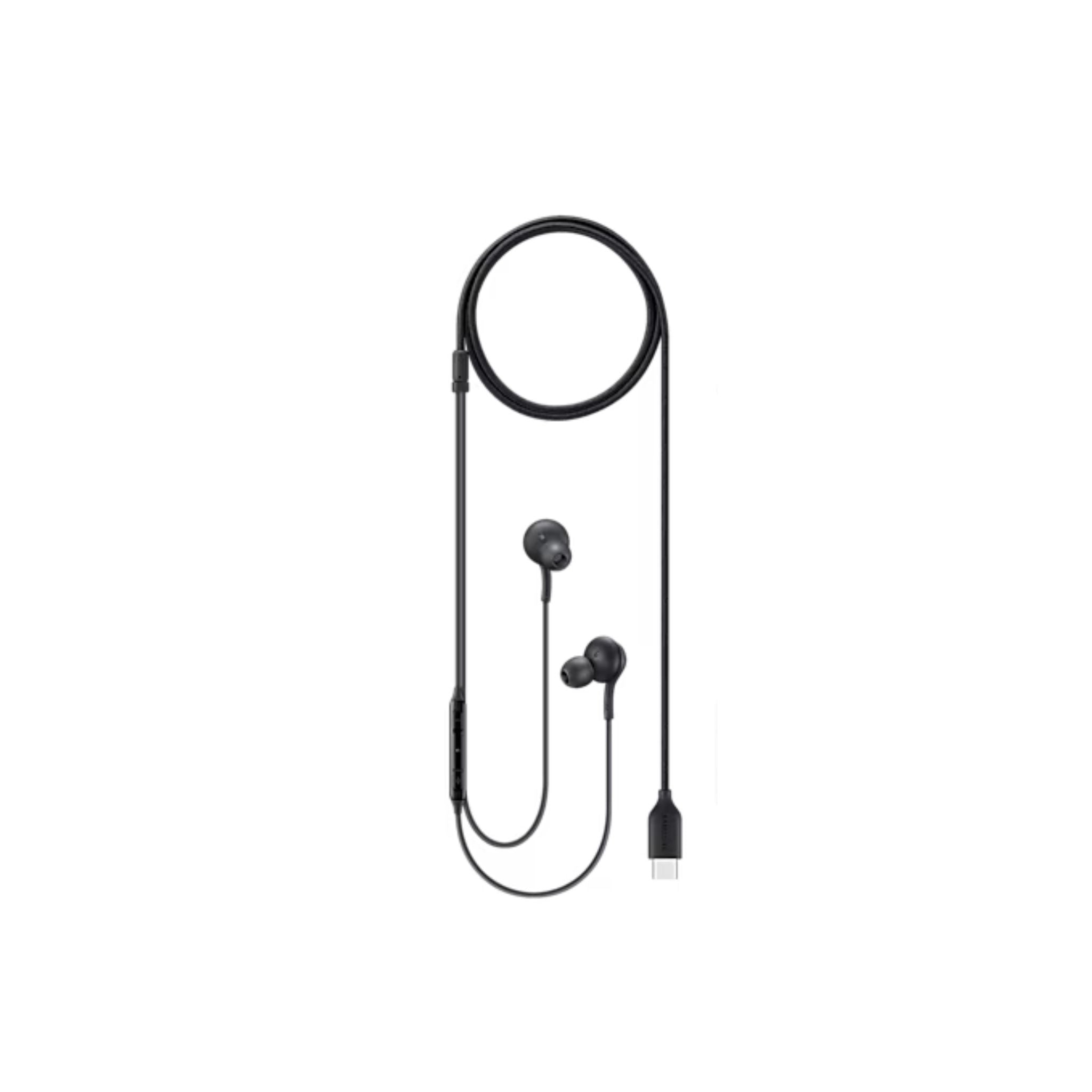 SAMSUNG Earphones USB Type-C, Sound by AKG, In-ear Headset Black, Wired