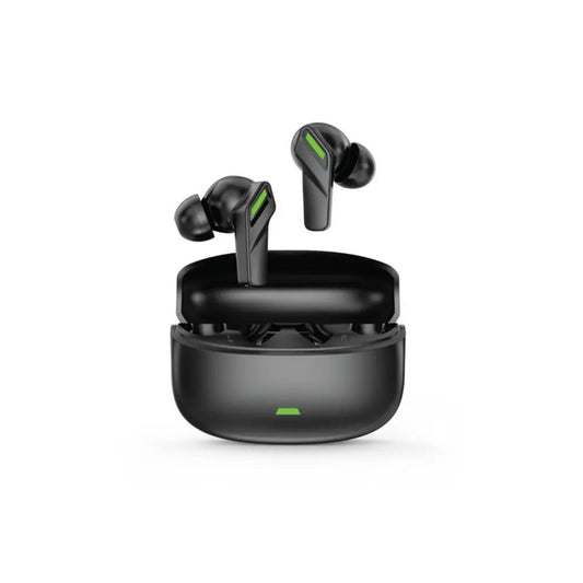 GREEN LION Salermo True Wireless Earbuds, Active Noise Cancelation, 4.5hrs Playtime, Bluetrum Chipset, IPX4 Waterproof - Black