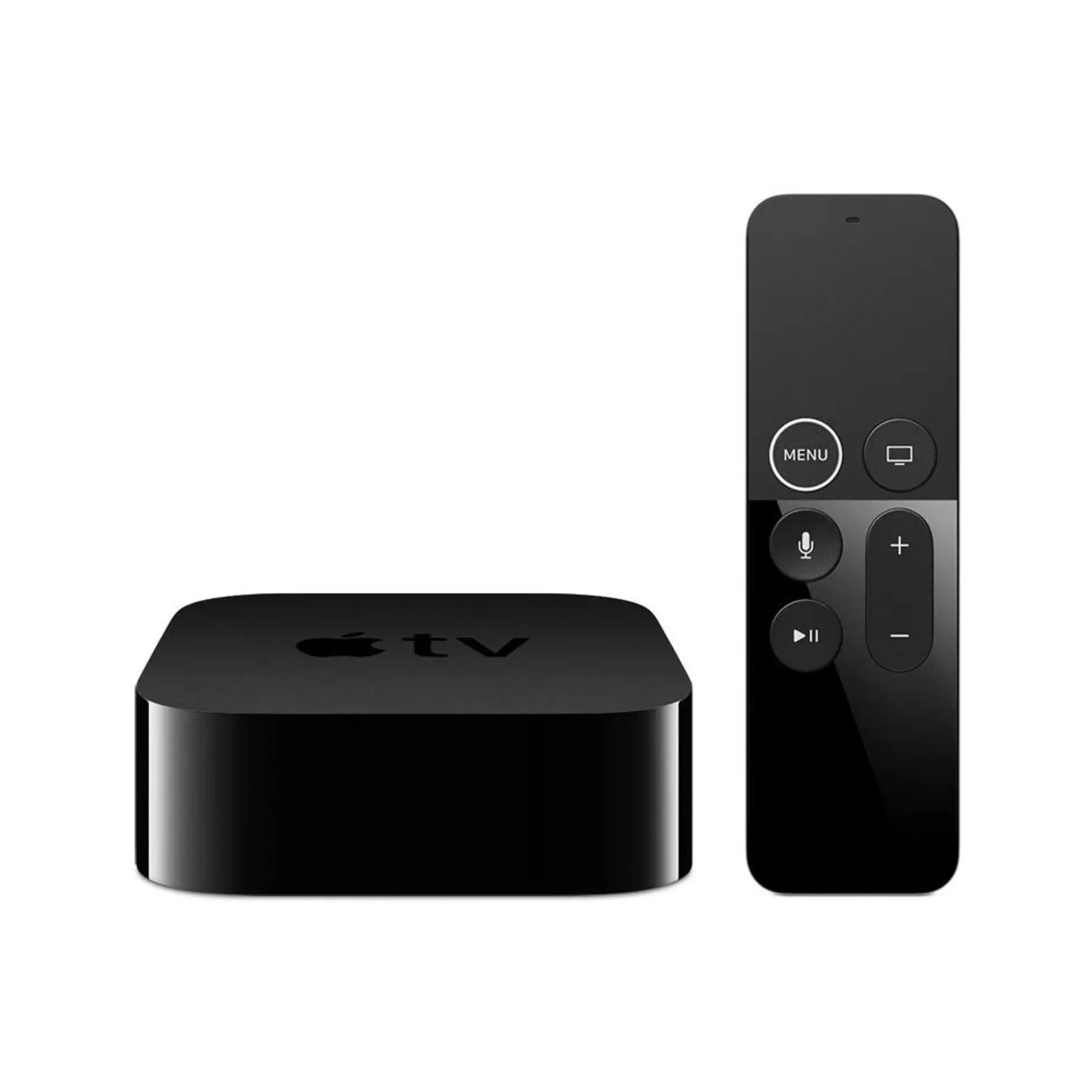 Apple TV 4K Streaming Media Player, 32GB, HDMI, Gigabit Ethernet, Lightning, Bluetooth v5.0, Up to 10m Range- Black