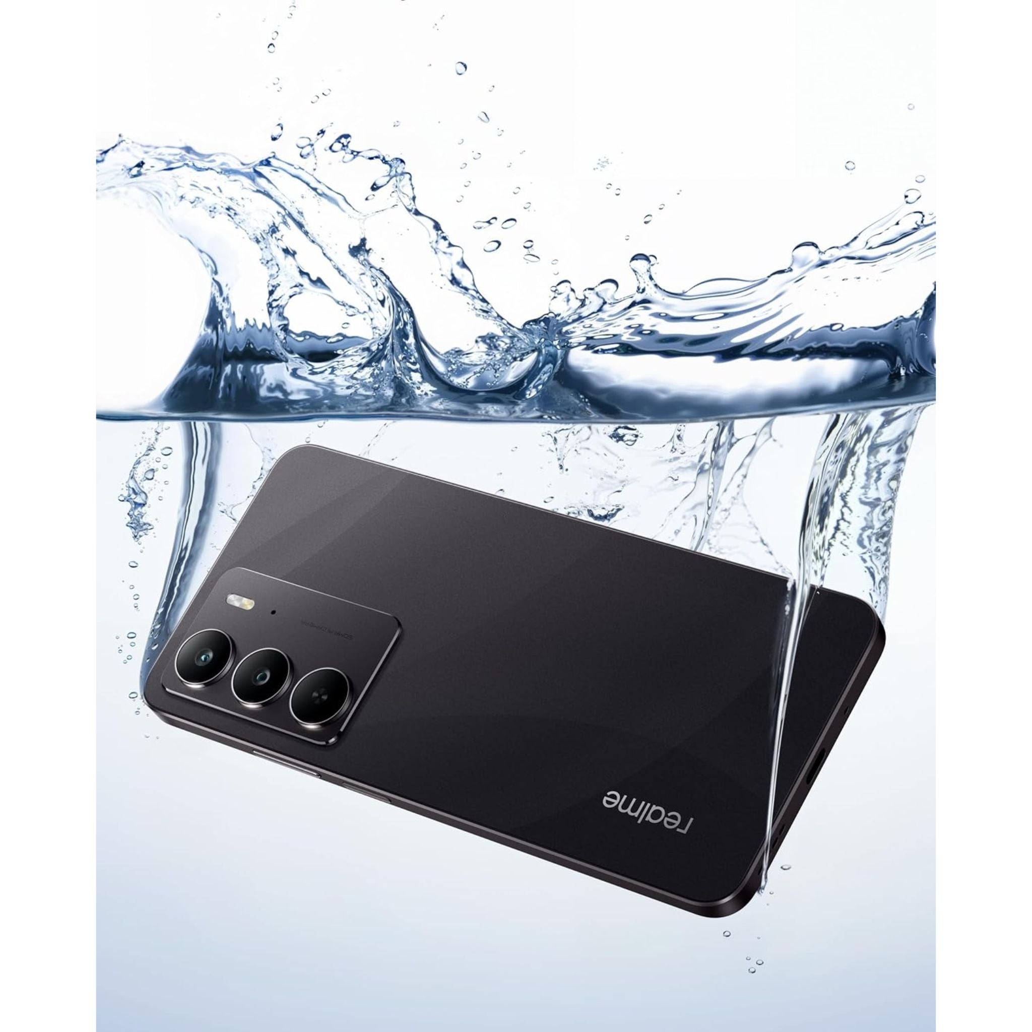 Realme C75 5G, Dual SIM 8GB RAM 128GB - Middle East Version -Storm Black