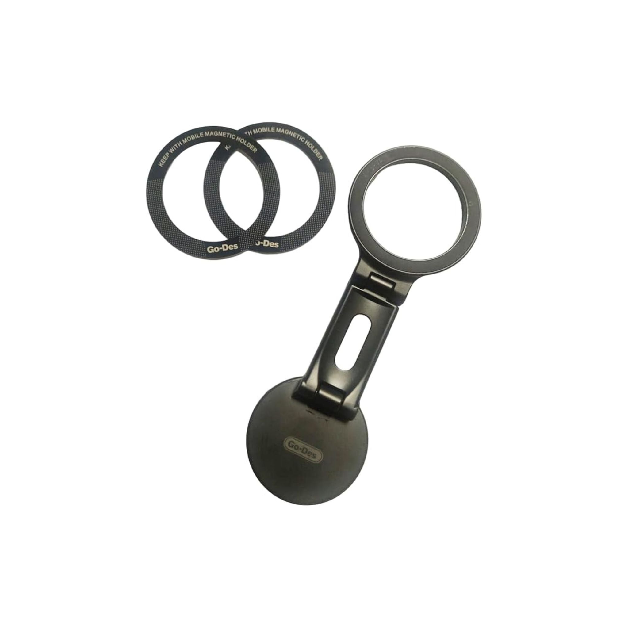 Go-Des GD-HD218 Magnetic Mobile Holder Car mobile holder - Black