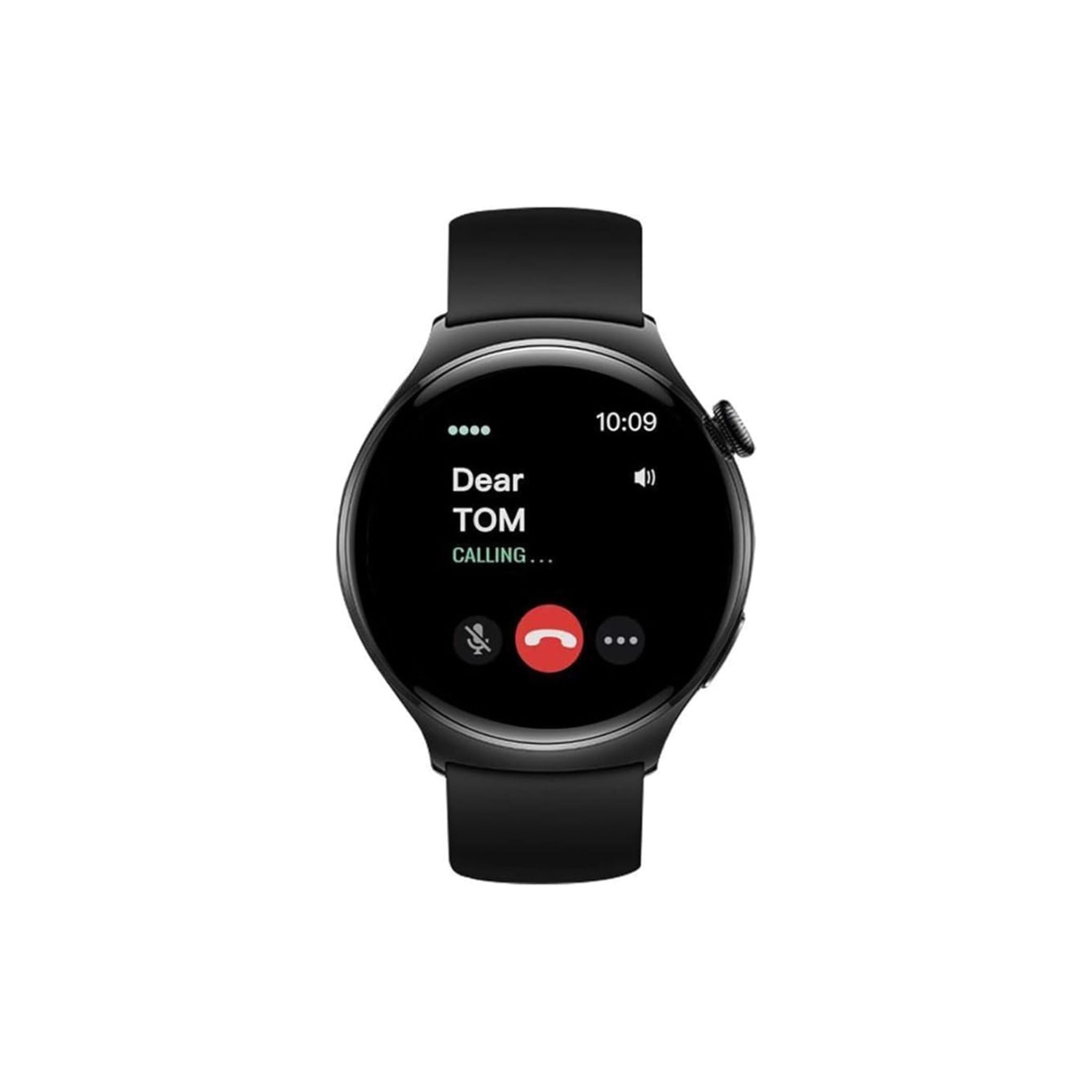 Premium Haino Teko Germany RW34 AMOLED Display SmartWatch with 3 Pair Strap For Men's and Boys-Black