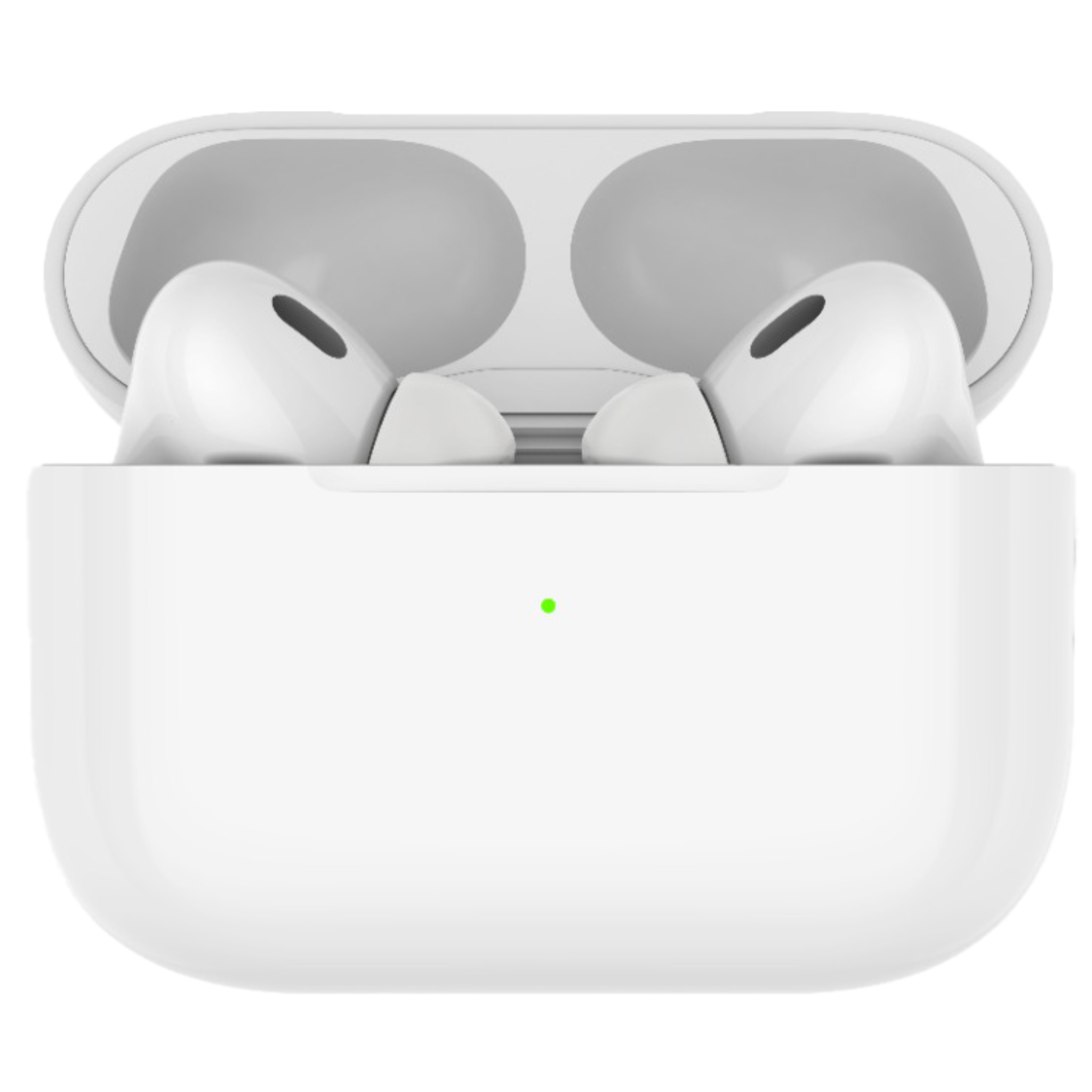 Porodo Soundtec ANC Earbuds Pro II True Wireless with 4 Hours Working Time, Wireless Charging Compatibility, 10m Transmission Distance, 30 Hours Earbuds Standby Time - White