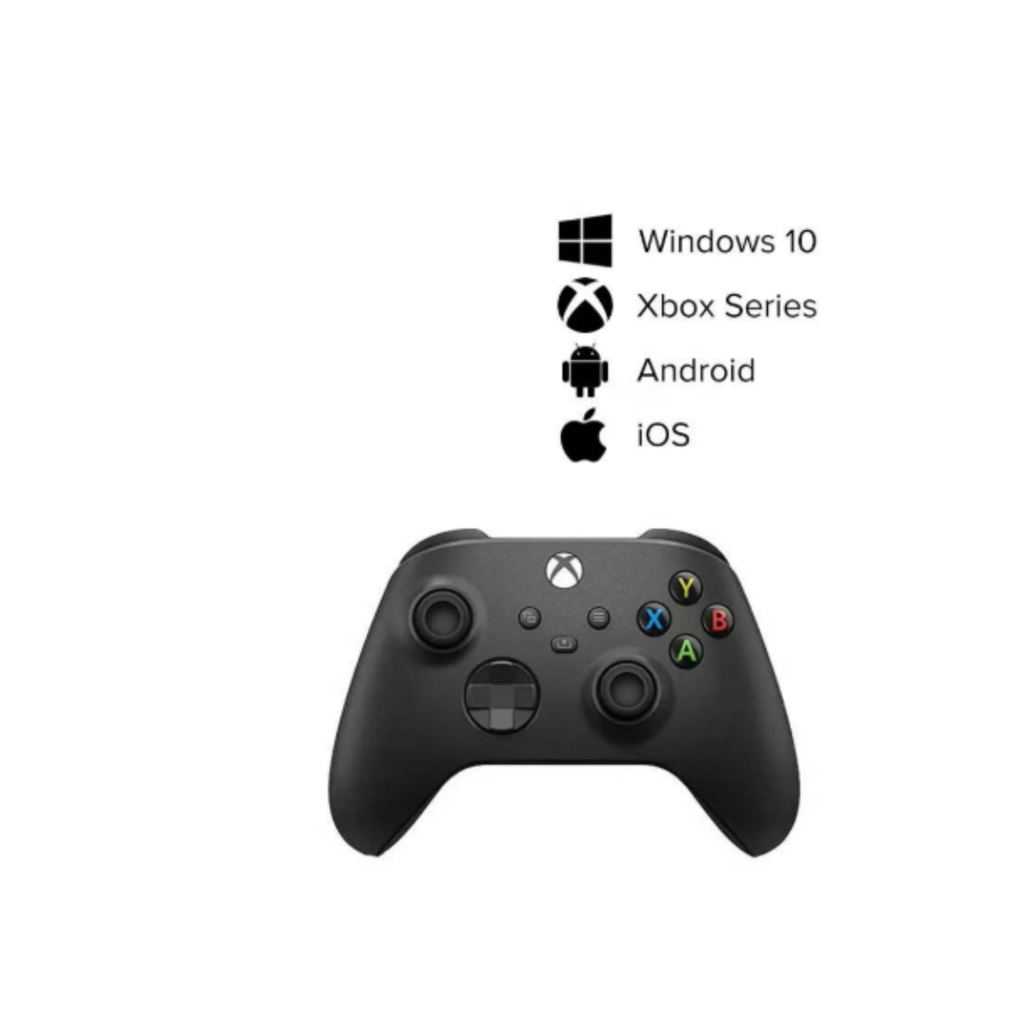 Microsoft Xbox Wireless Controller For Xbox Series X|S, Xbox One, Windows10, Android, And IOS - Carbon Black