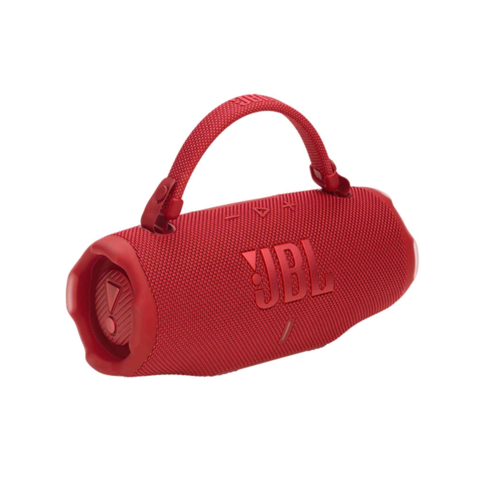 JBL Charge 6 - Portable Waterproof And Drop-Proof Bluetooth Speaker With Built-In Power Bank, Multi-Speaker Connection Via Auracast, Up To 28 Hours Playtime, Fast Charging, And Powerful Sound -Red