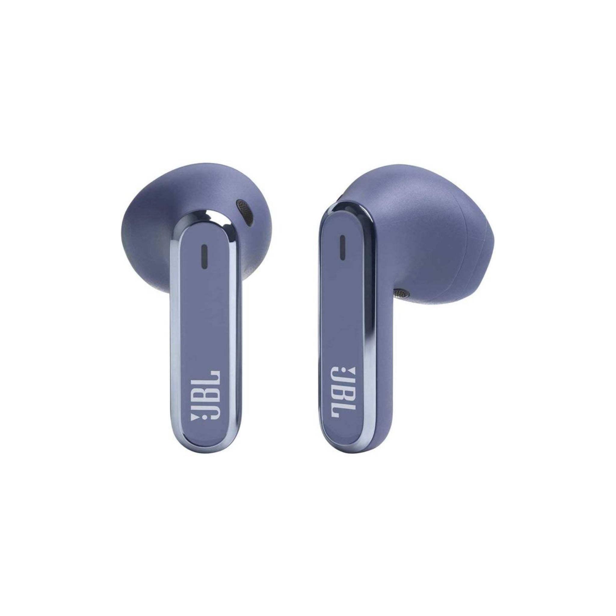 JBL Live Flex True Wireless Earbuds with Adaptive Noise Cancelling, Water & Dust Resistant, Touch Control, Built-in Microphone, Voice Assistant Integration, Multi-Point Connection, JBL Signature Sound - Blue