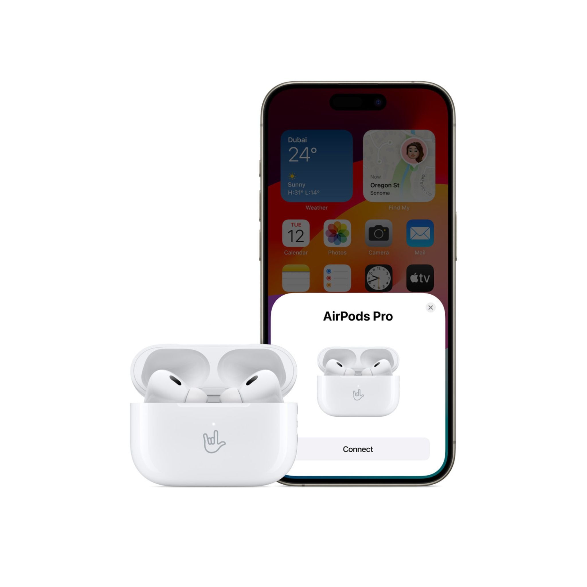 APPLE AirPods Pro (2nd generation) with MagSafe Charging Case (USB‑C)