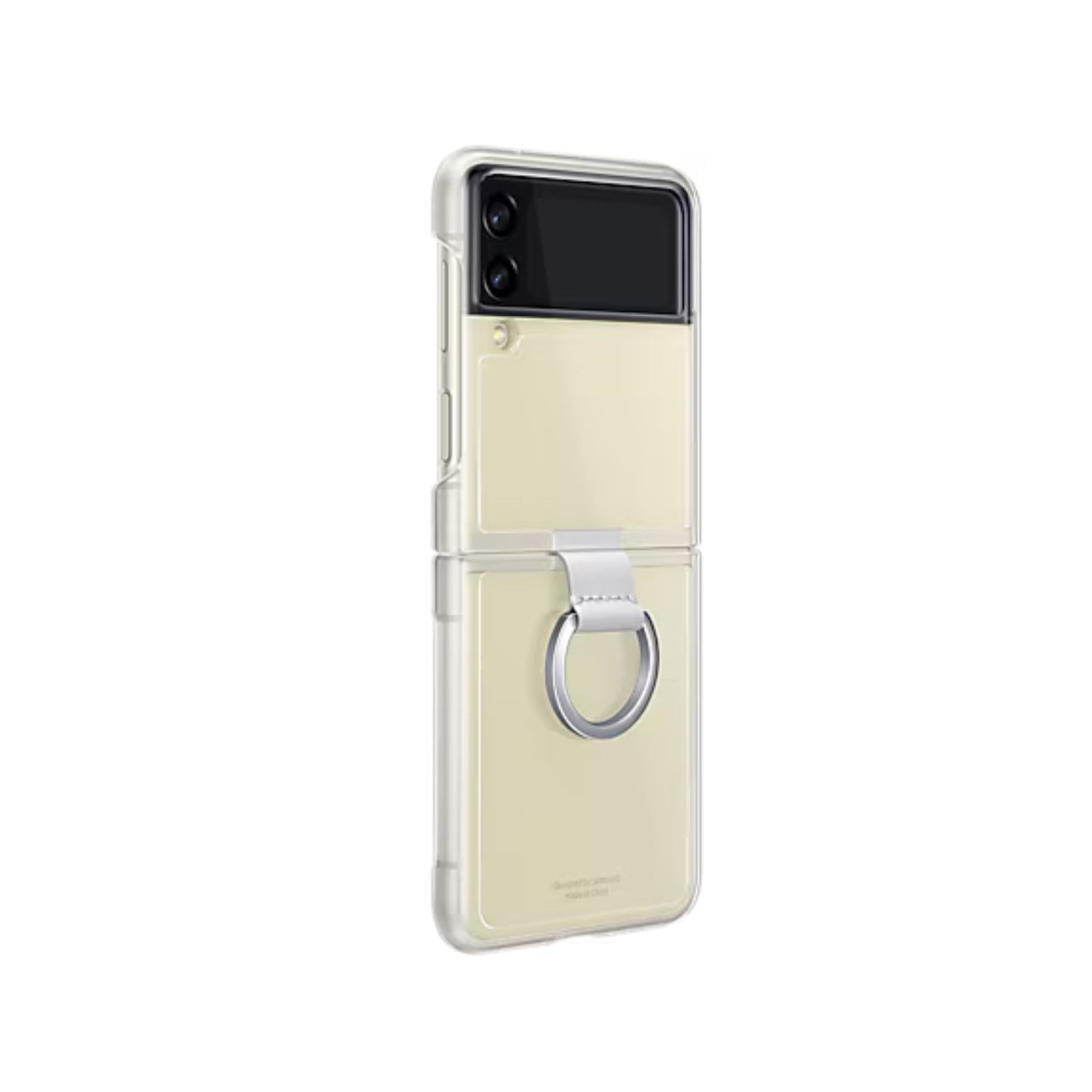 Samsung Galaxy Z Flip3 5G Clear Cover With Ring