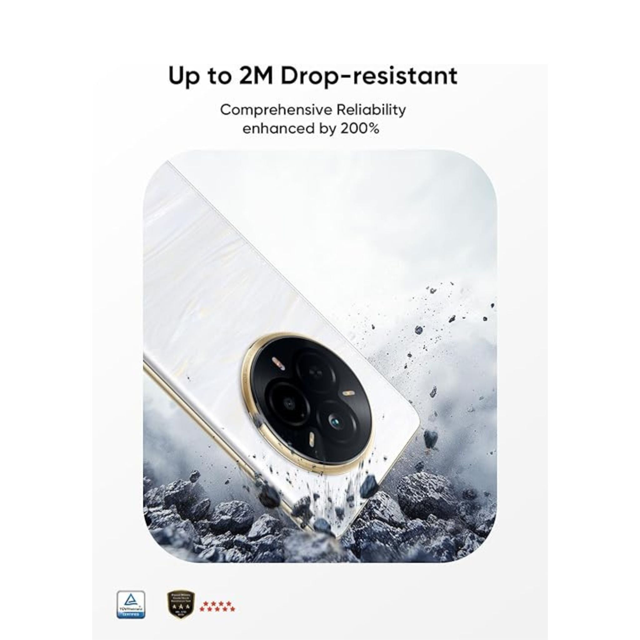 Realme 14 Pro AI Dual SIM Pearl White 12GB RAM 512GB 5G - Middle East Version