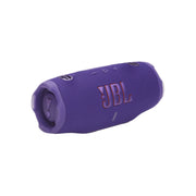 Purple JBL speaker on a white background