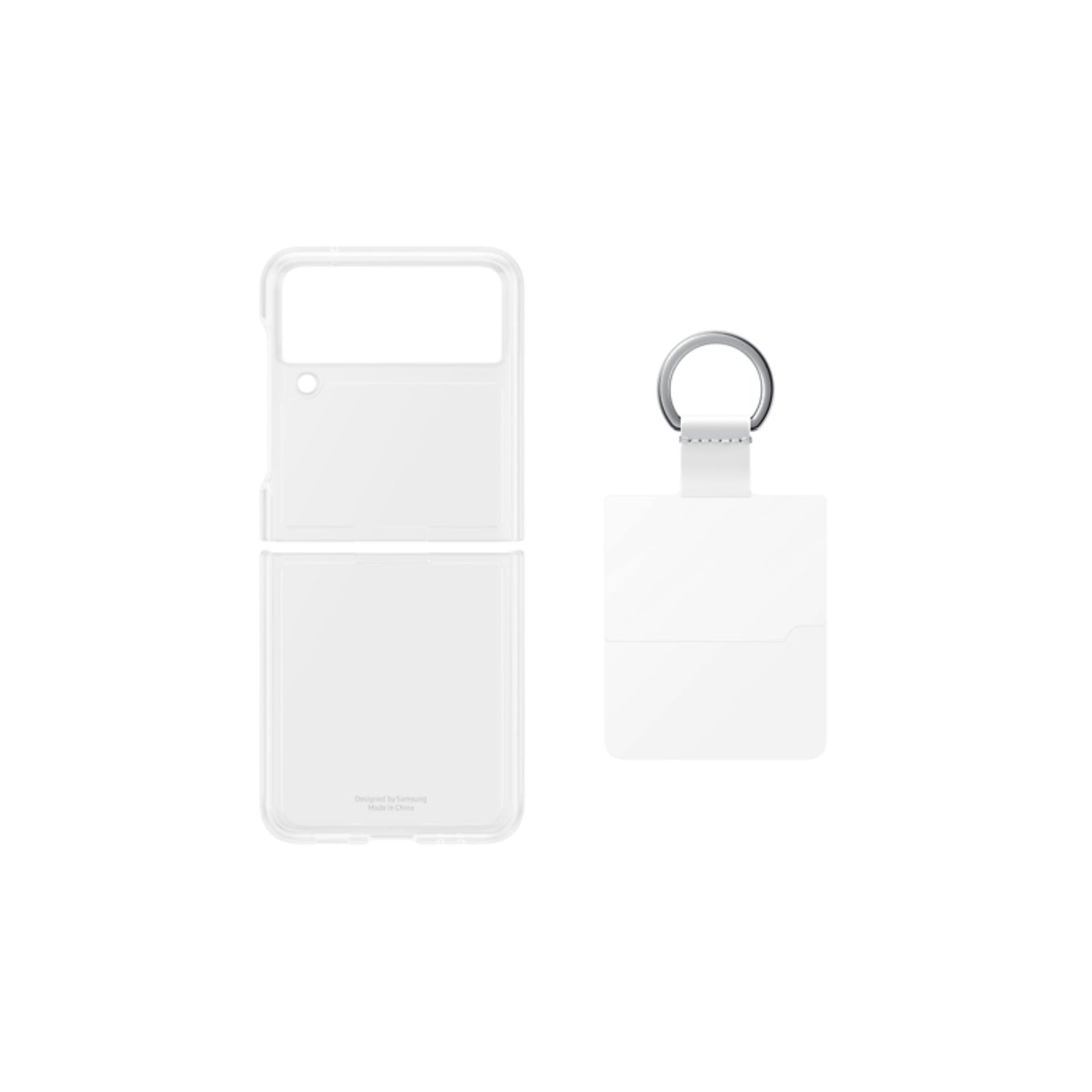 Samsung Galaxy Z Flip3 5G Clear Cover With Ring