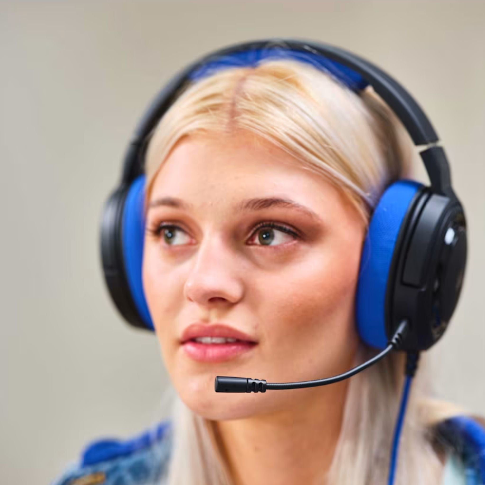 CORSAIR HS35 Stereo Gaming Headset, Blue