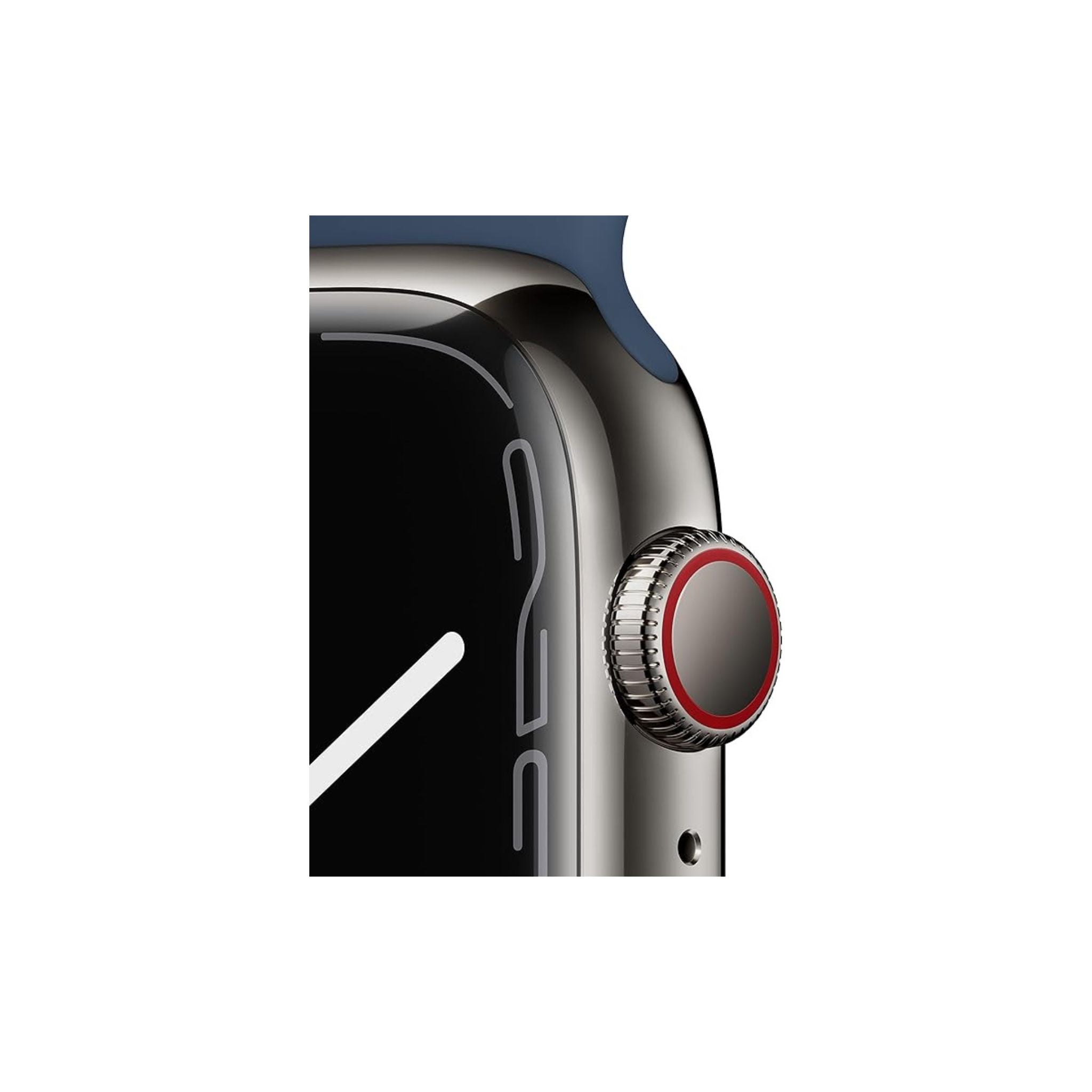 Apple Watch Series 7 GPS + Cellular 45MM Blue Aluminium Case with Abyss Blue Sport Band