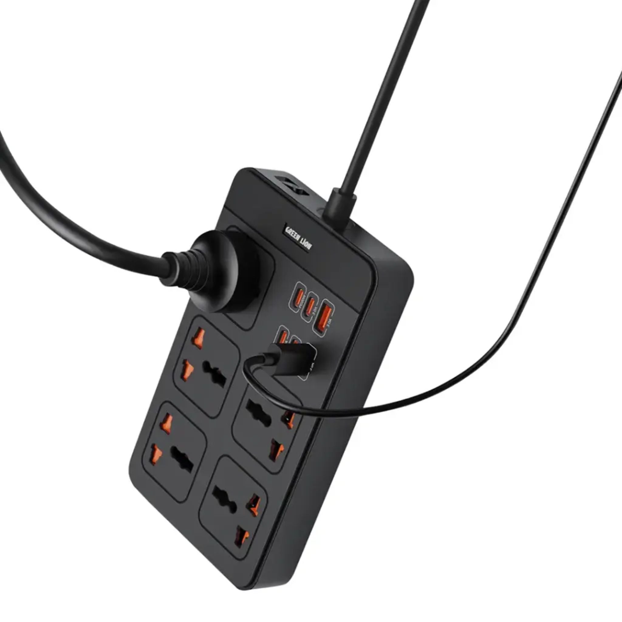 Green Lion GS 500 Power Socket PD 20W - Black