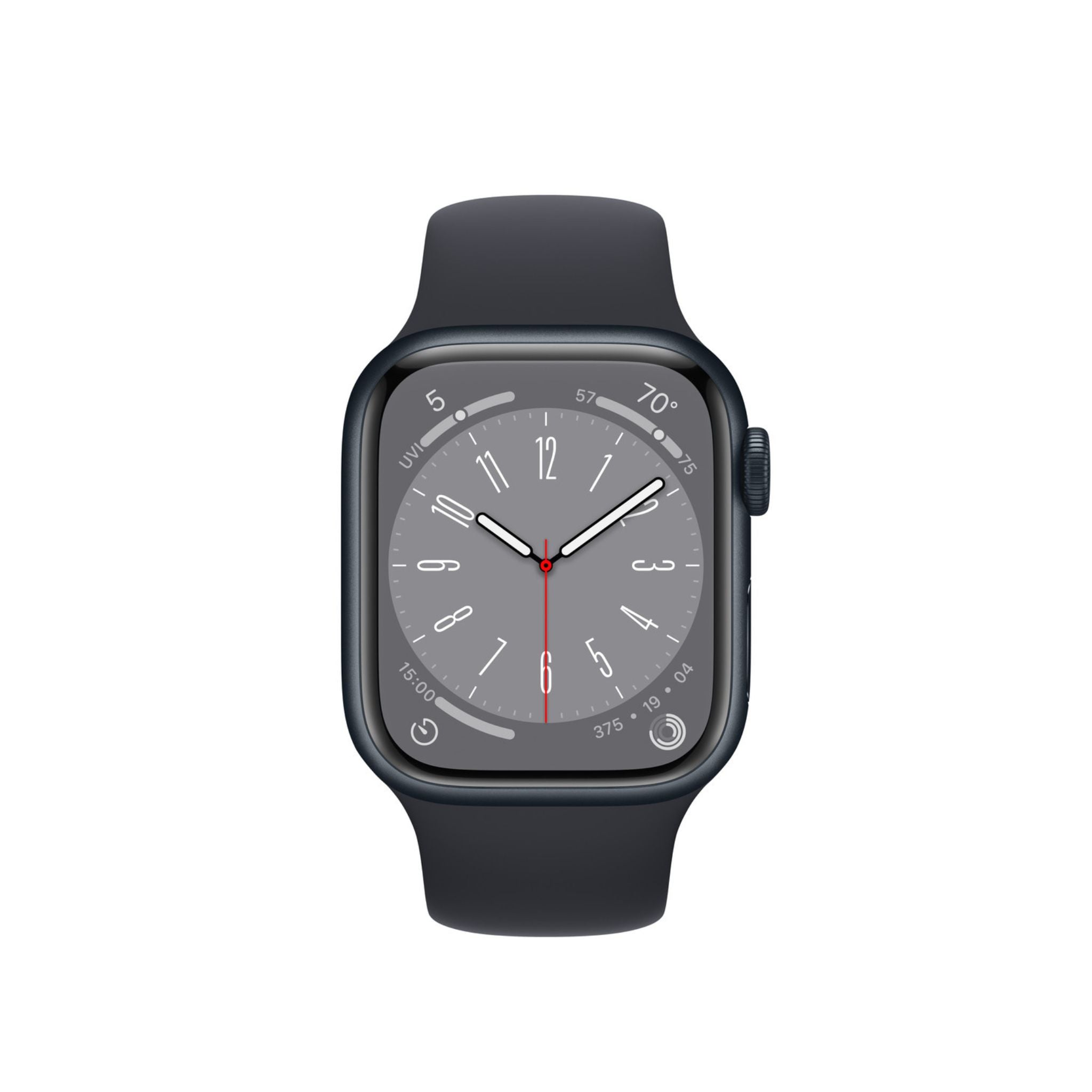 Apple Watch Series 8 GPS 41mm Aluminium Case With Sport Band Midnight Sport Band